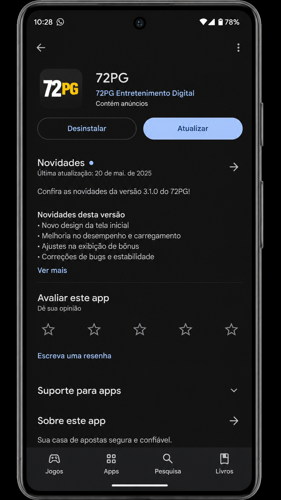 72pg screenshot