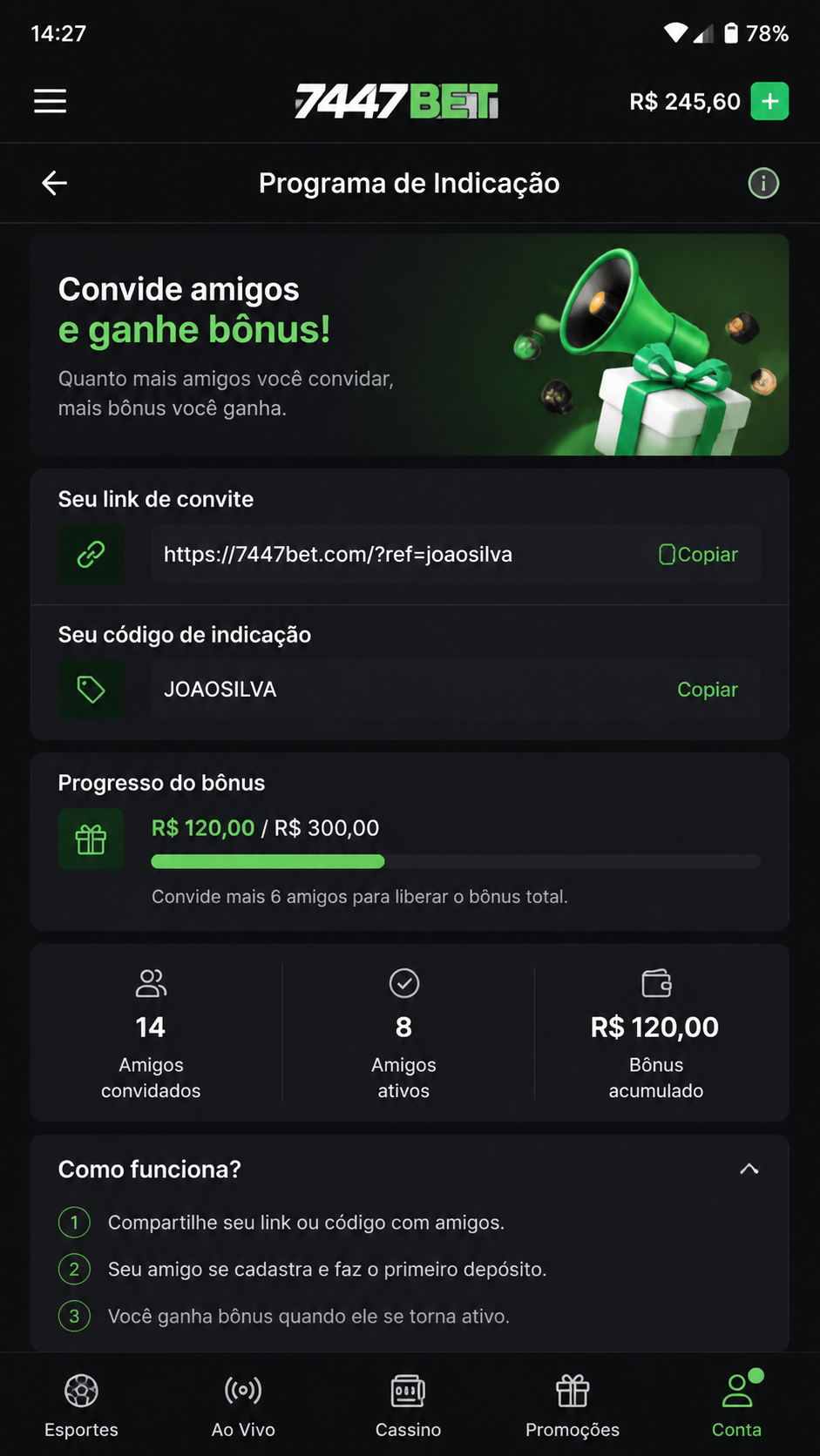7447bet screenshot