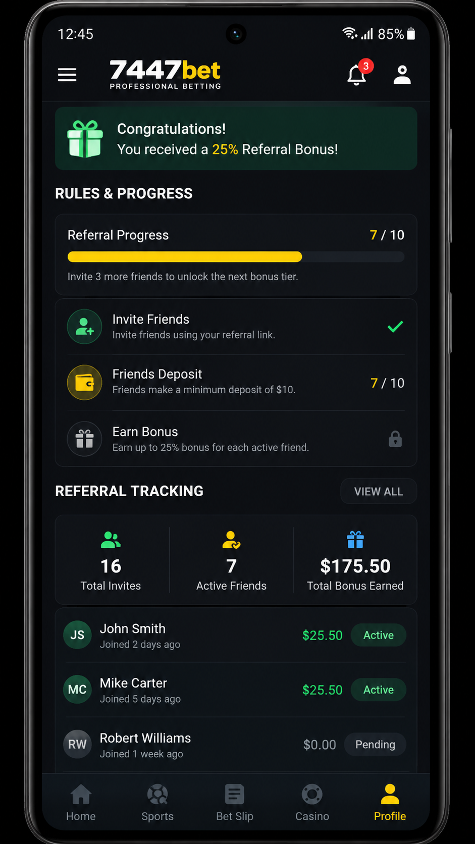 7447bet screenshot