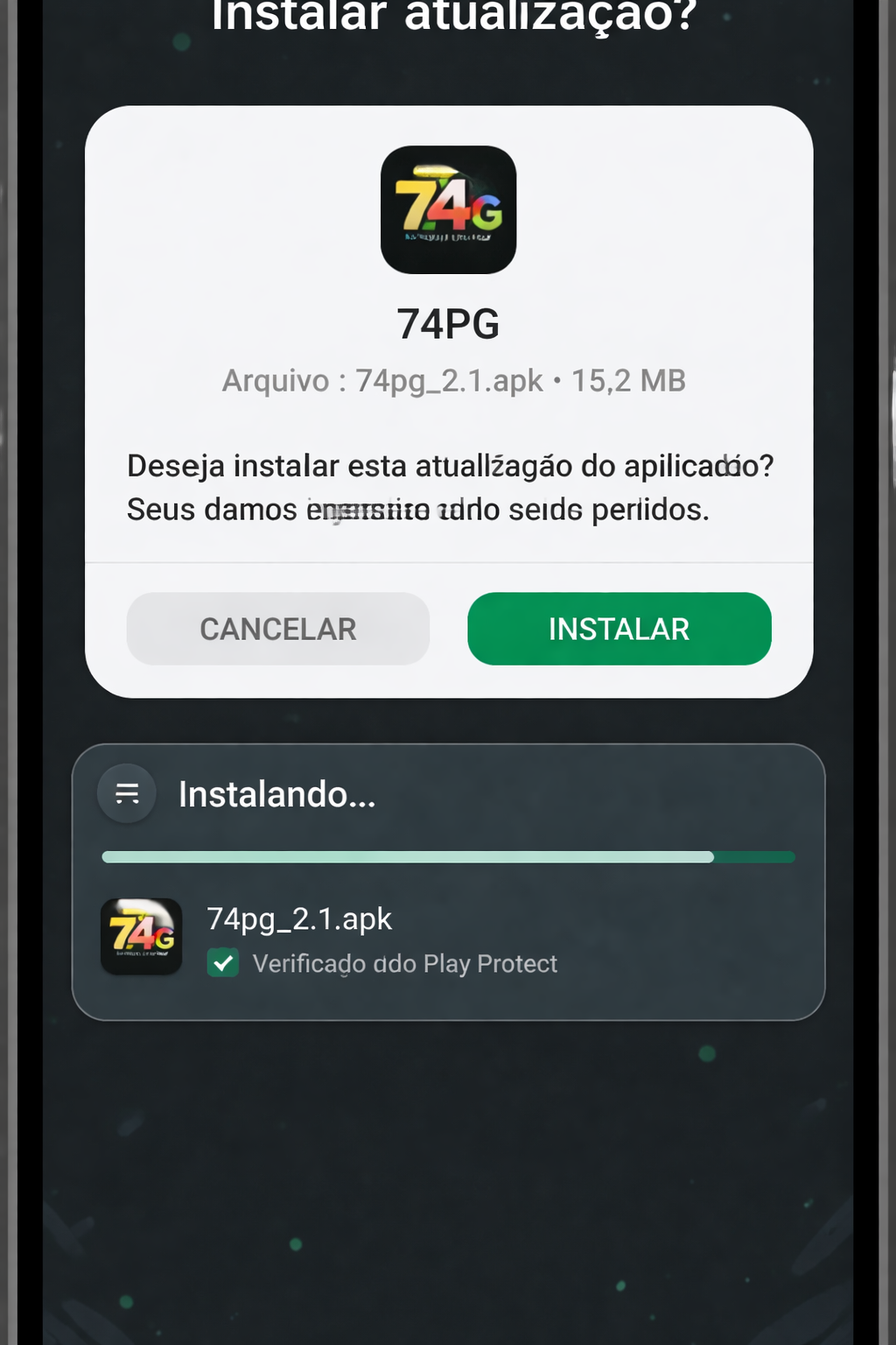 74pg screenshot
