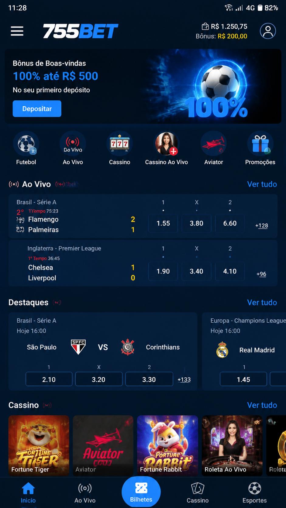 755bet screenshot