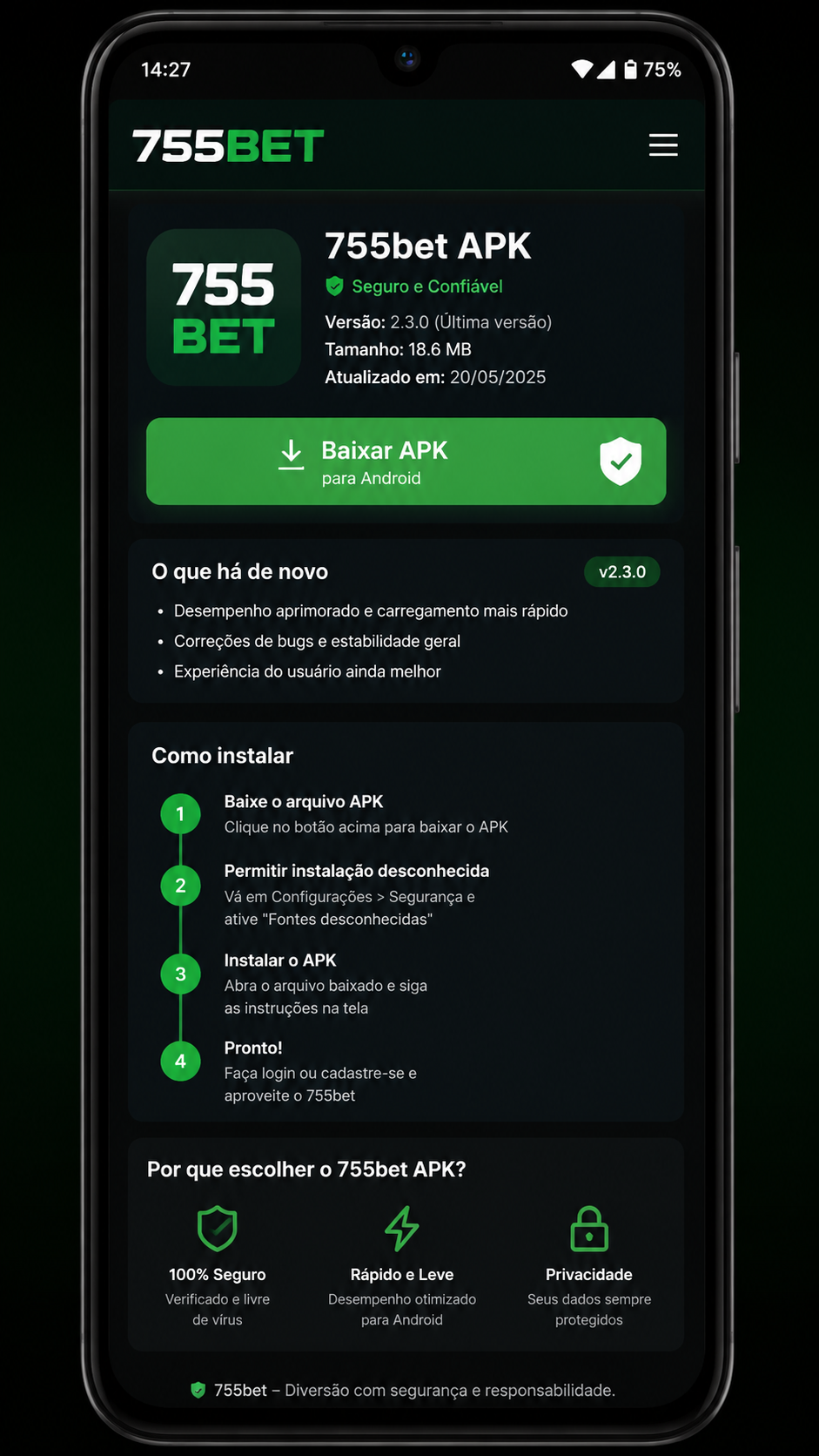 755bet screenshot