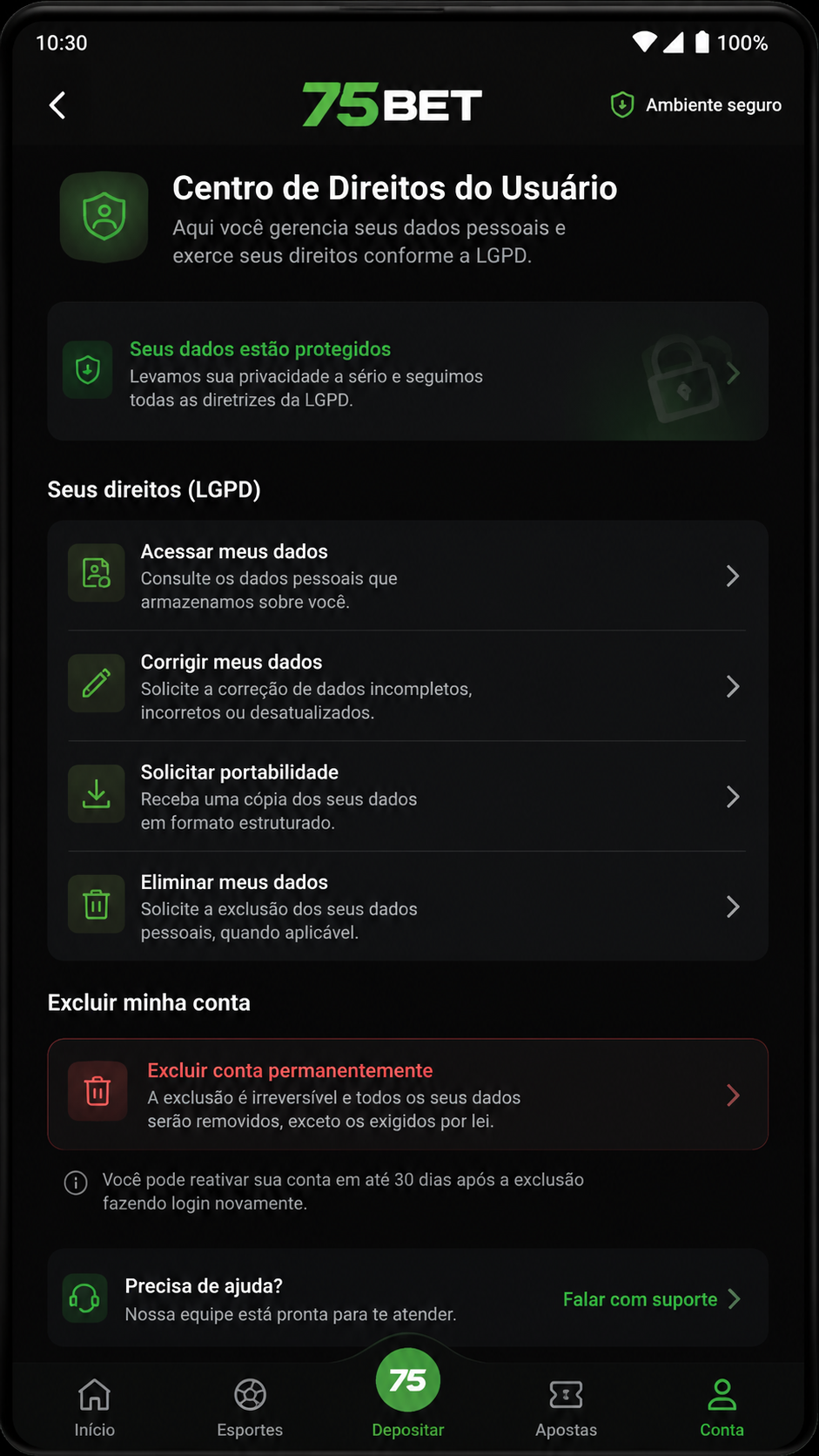 75bet screenshot