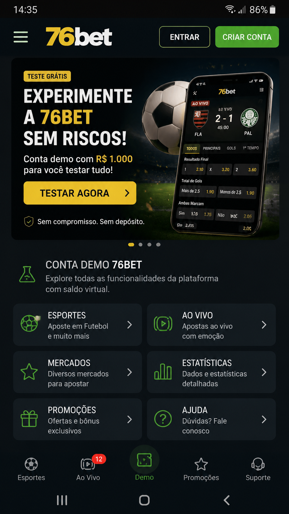 76bet screenshot
