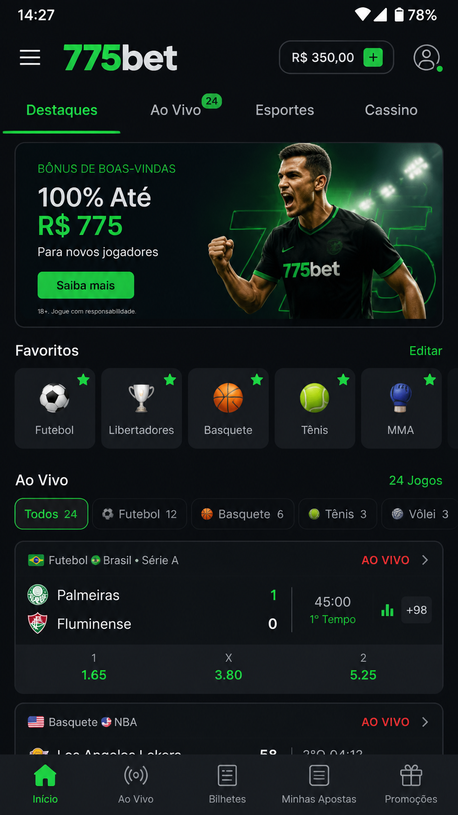 775bet screenshot