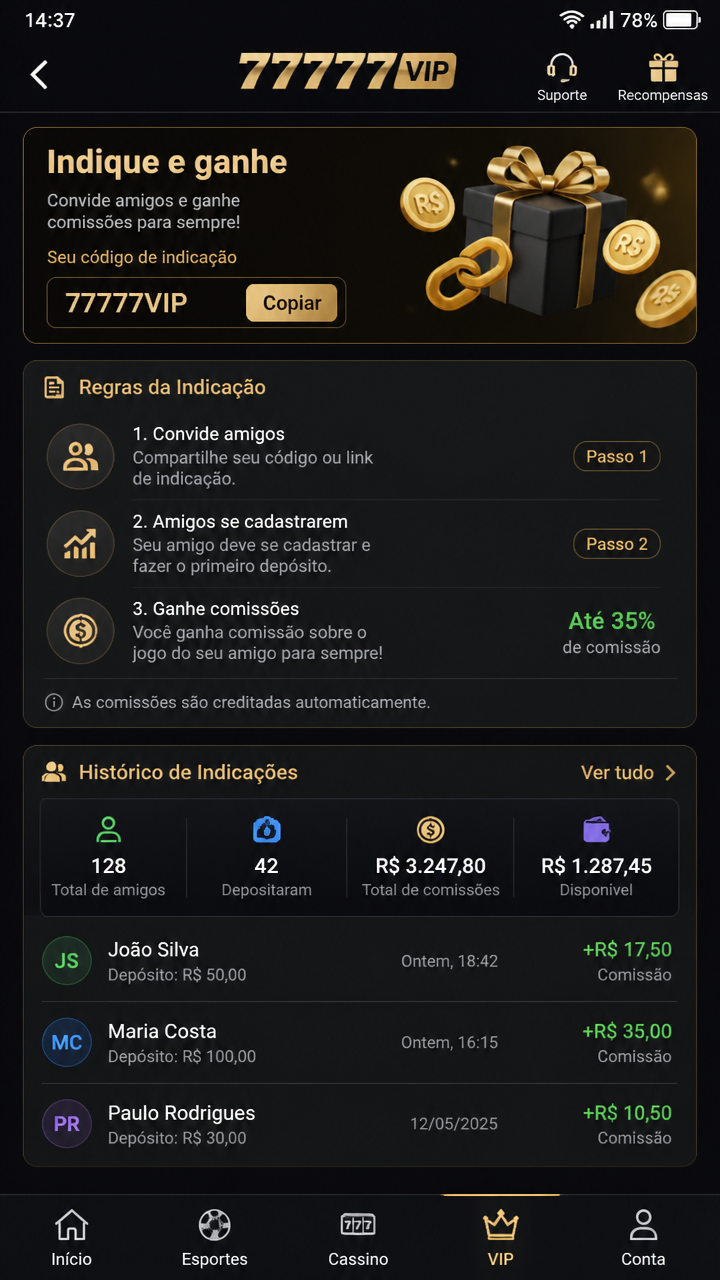 77777vip screenshot