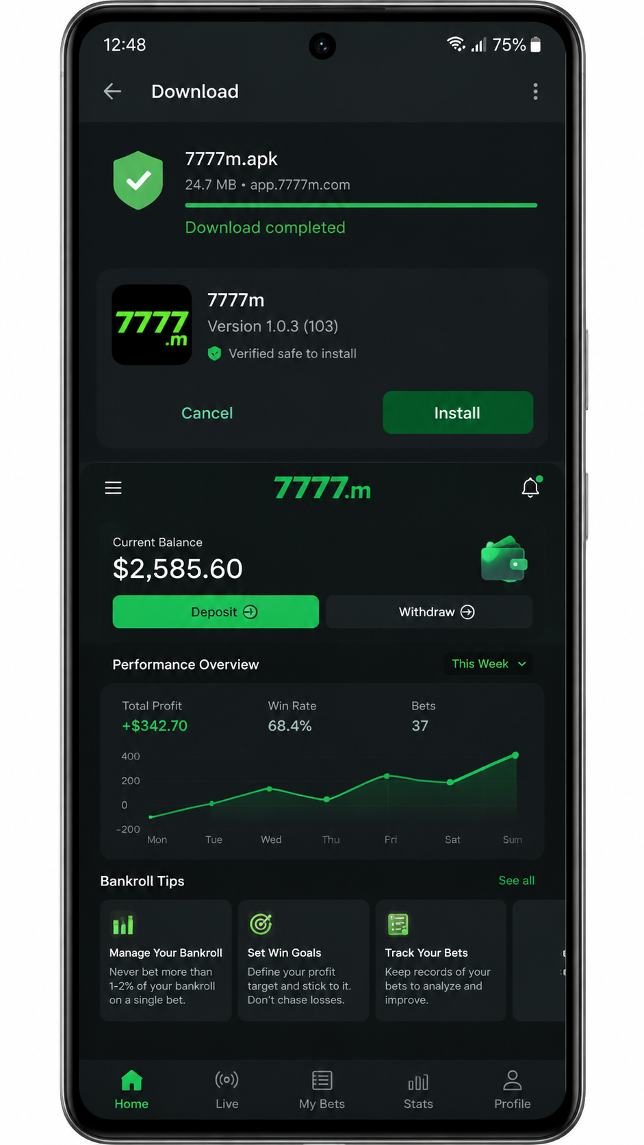7777m screenshot