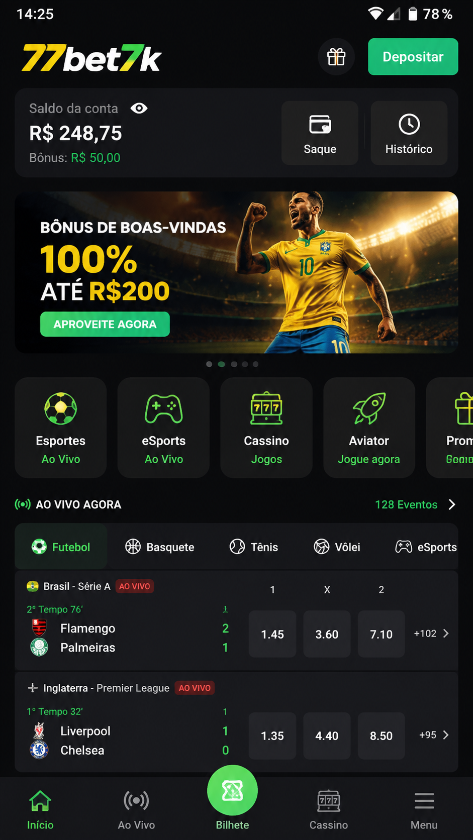 77bet7k screenshot