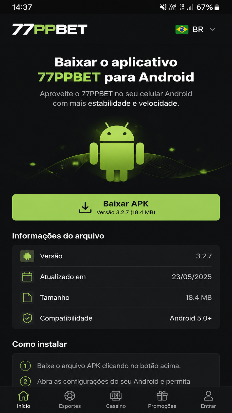 77ppbet screenshot