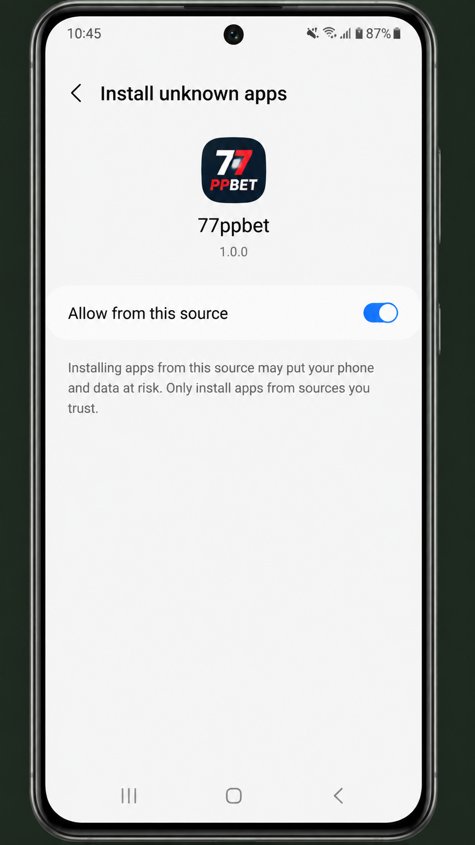 77ppbet screenshot