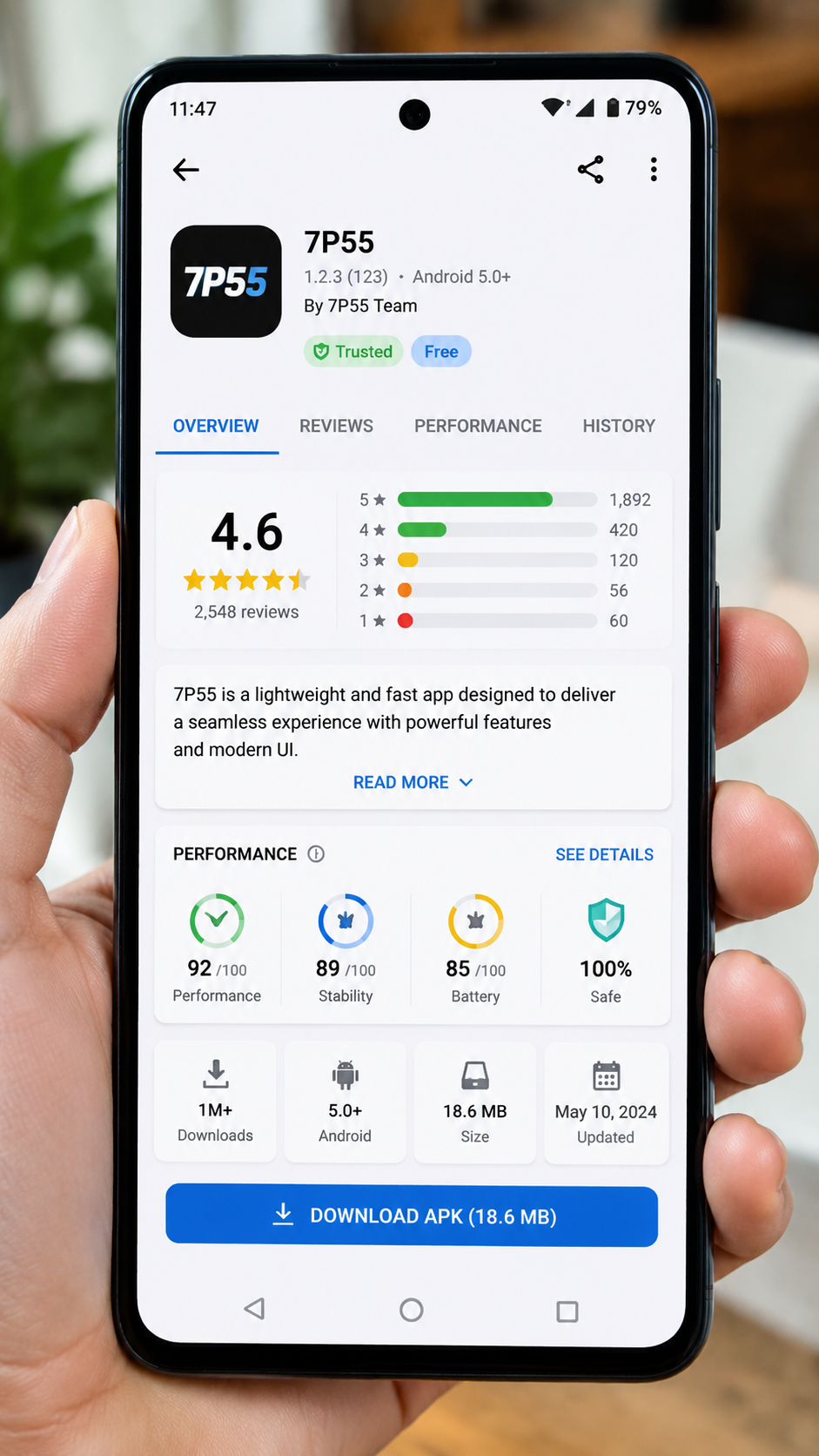 7p55 screenshot