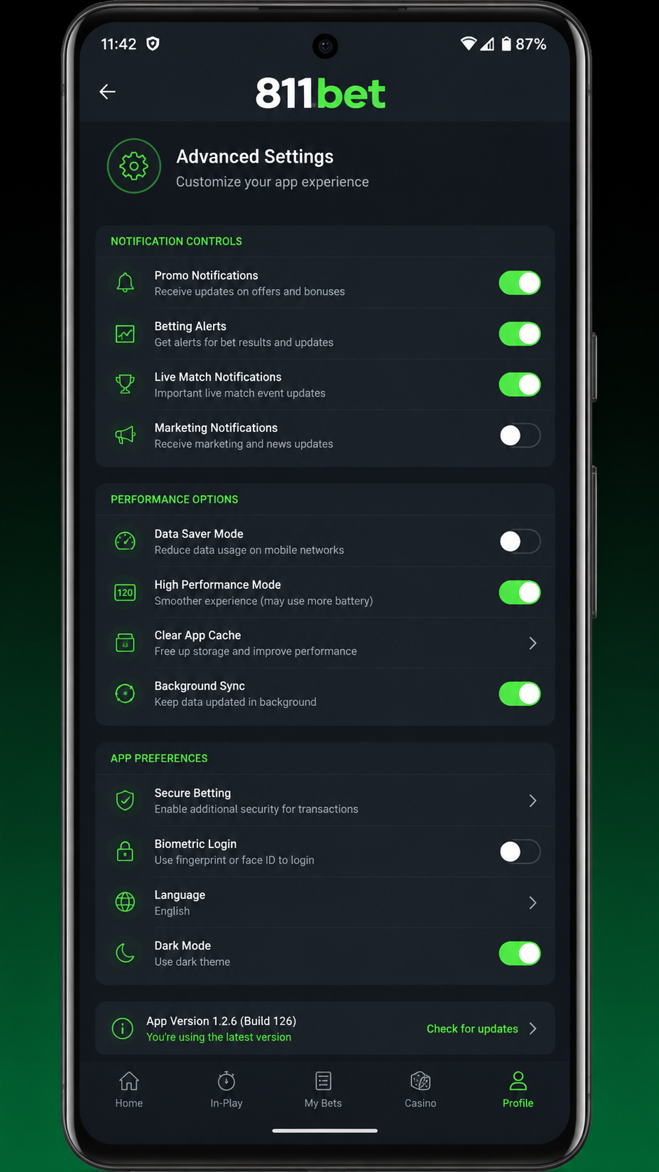 811bet screenshot