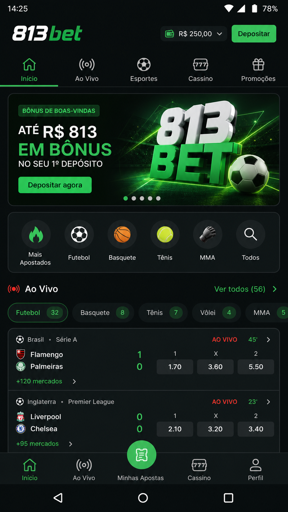 813bet screenshot