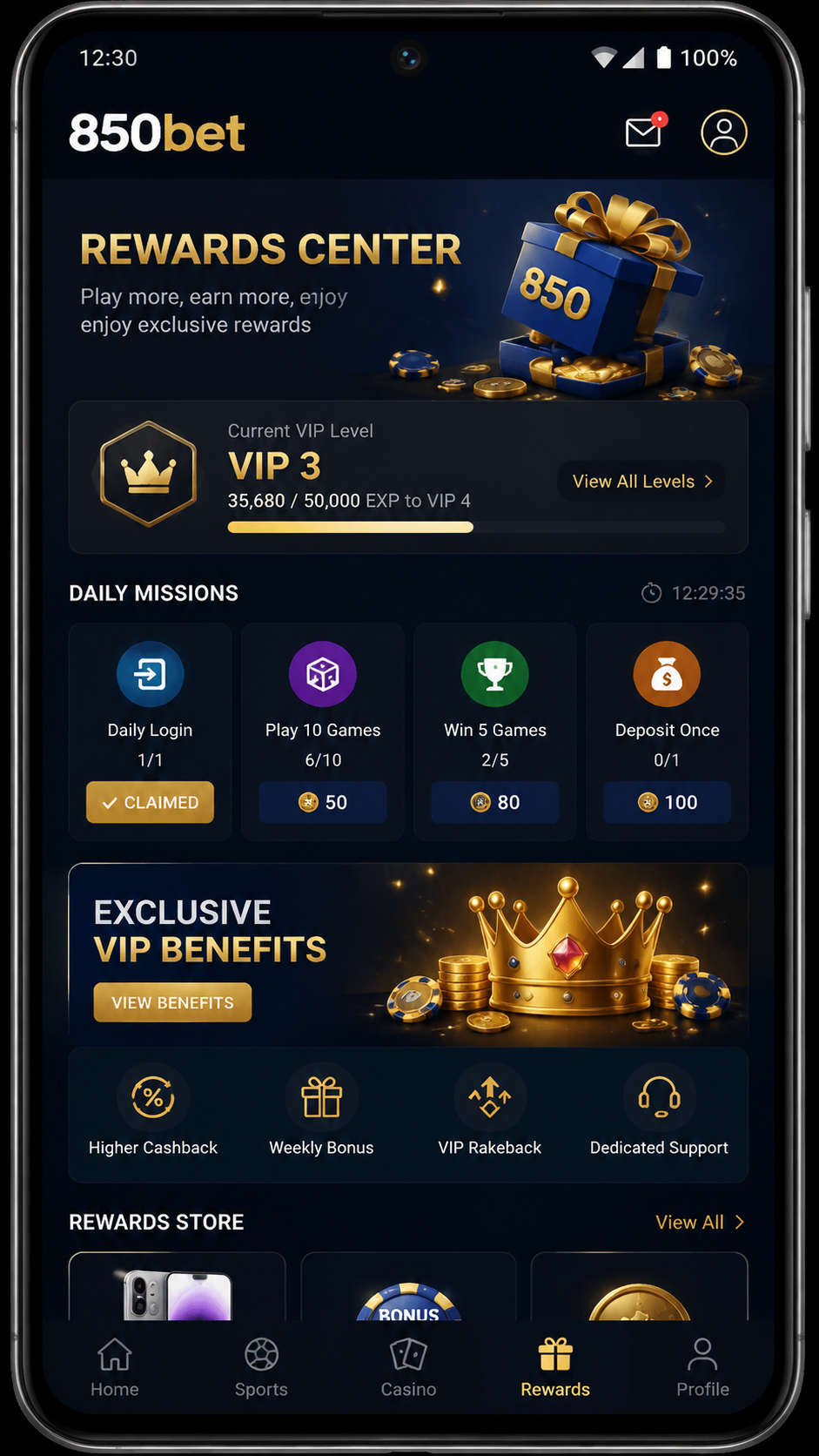 850bet screenshot