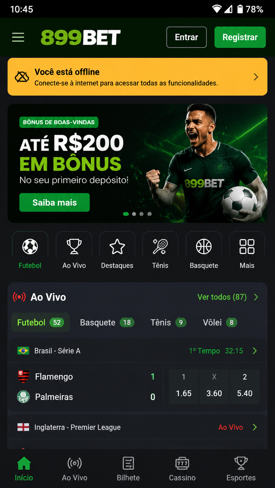 899bet screenshot