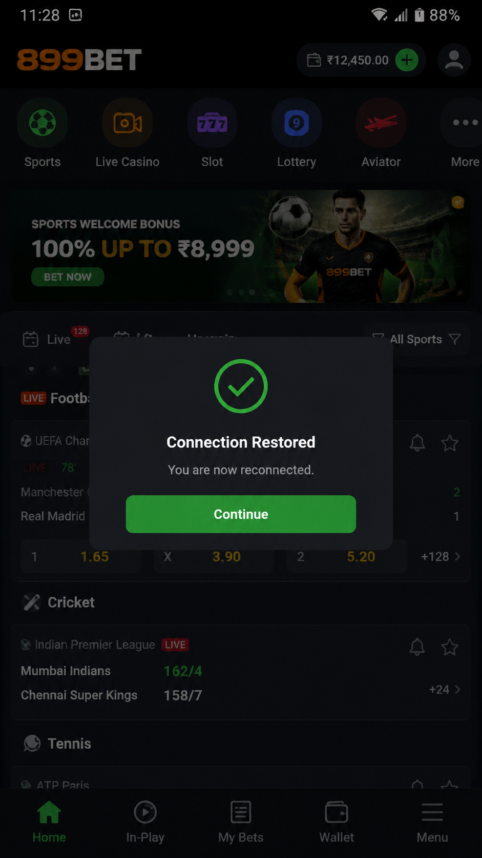 899bet screenshot