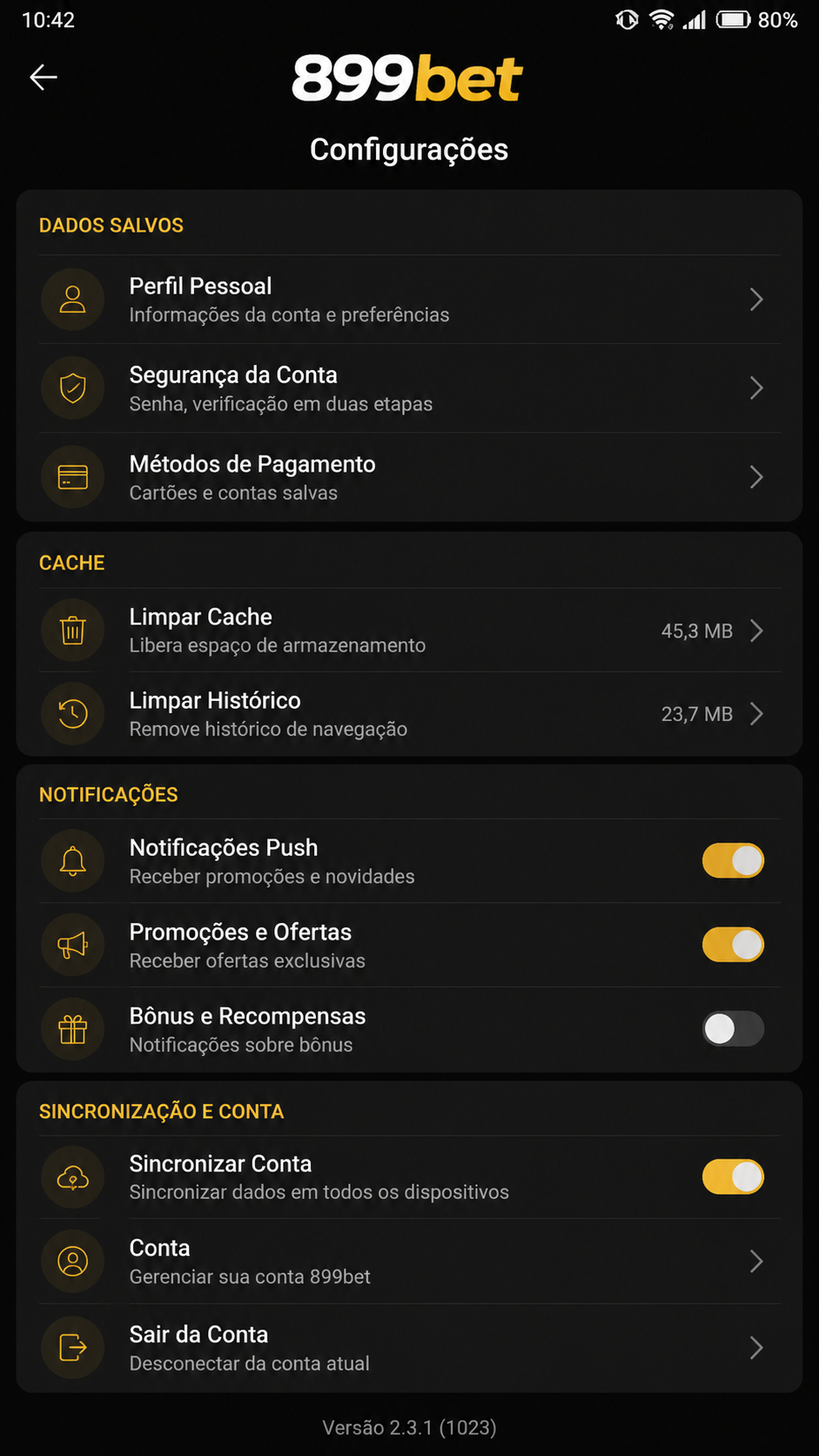 899bet screenshot