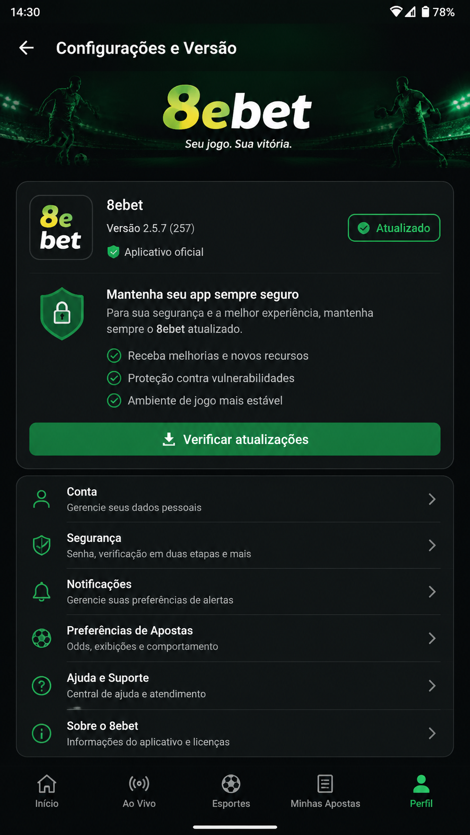 8ebet screenshot