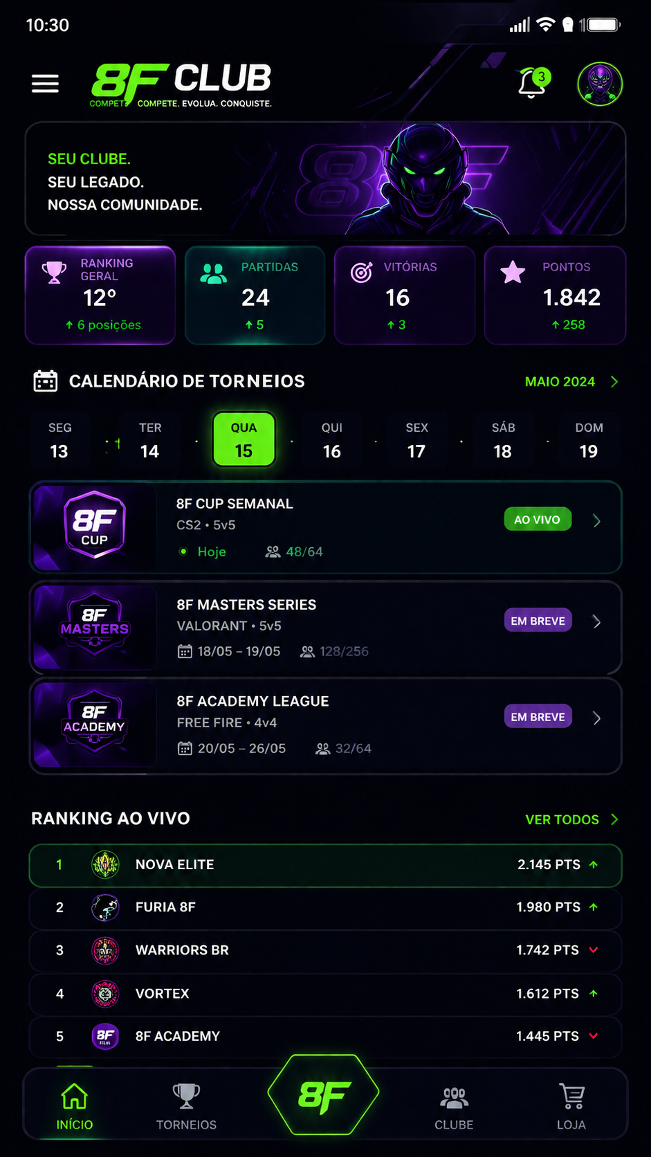 8fclub screenshot