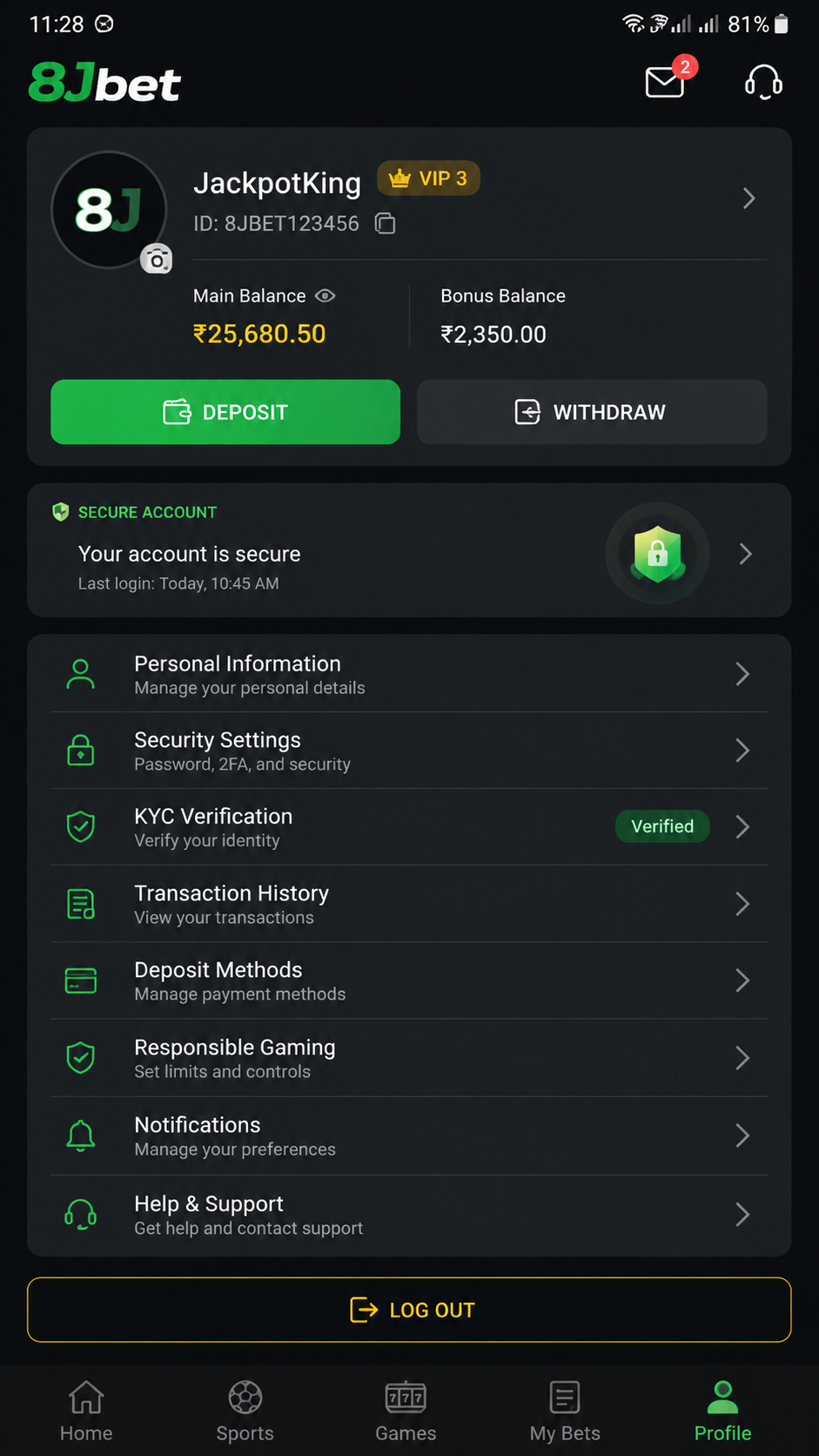 8jbet screenshot