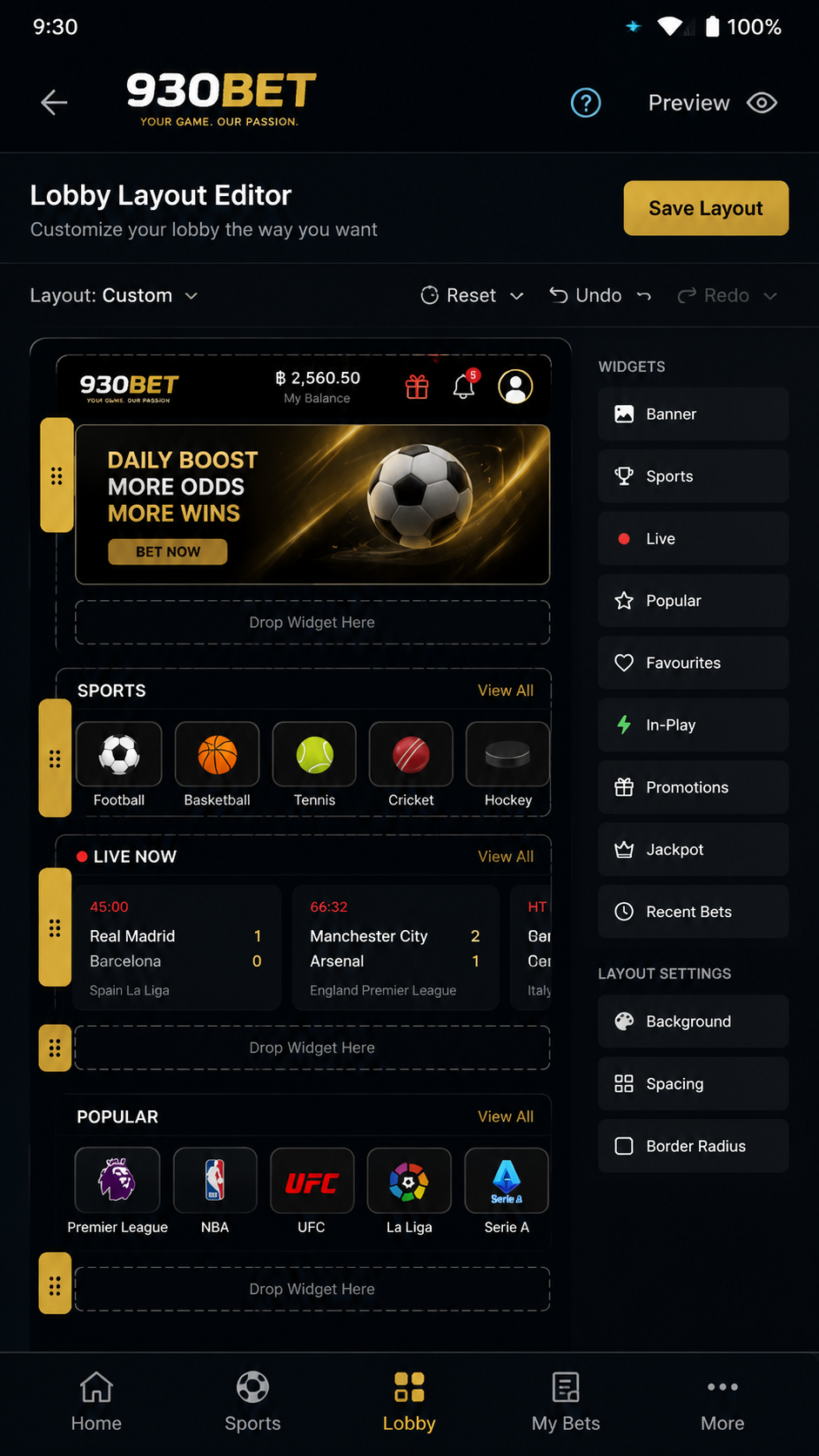 930bet screenshot