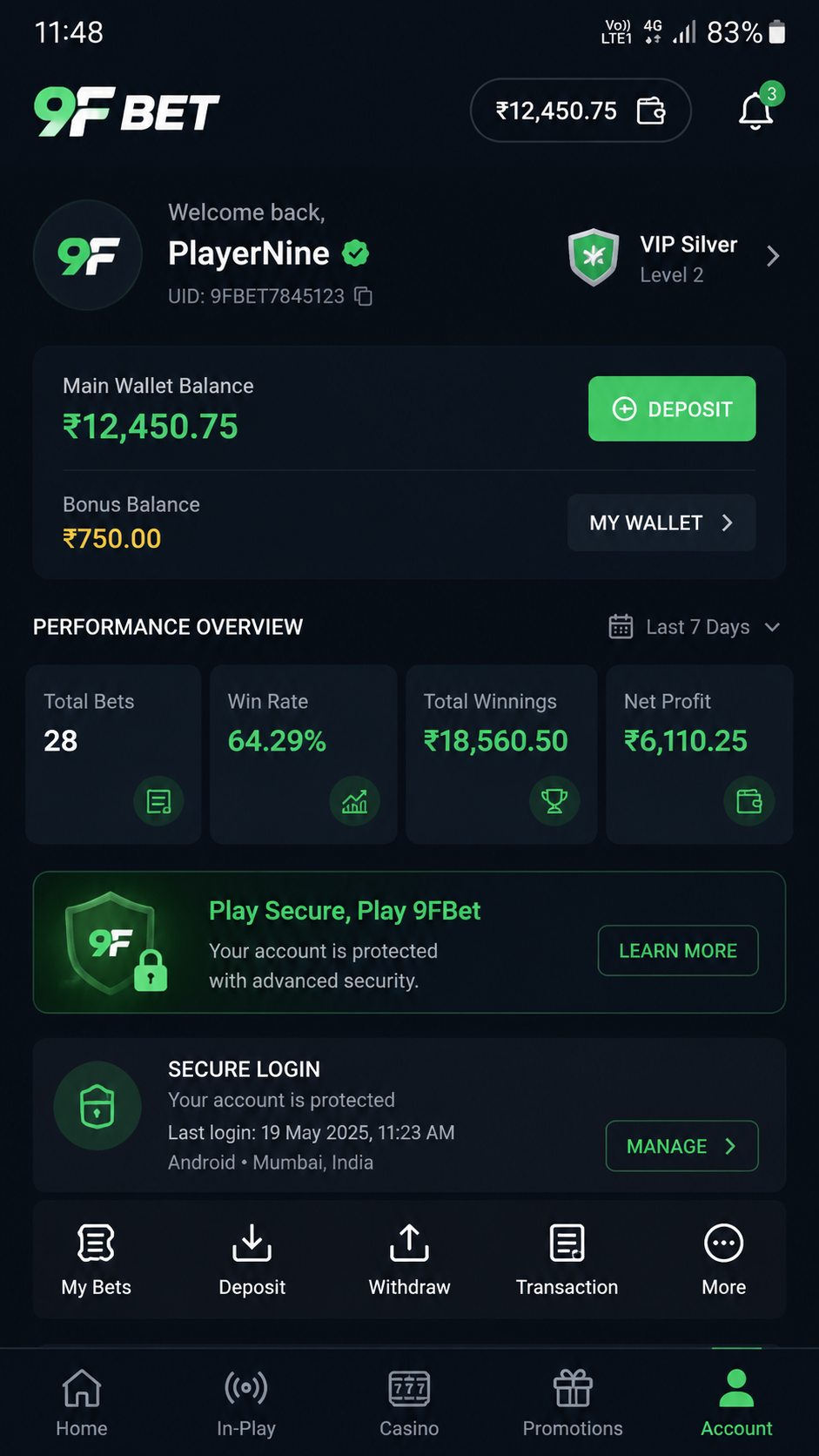 9fbet screenshot