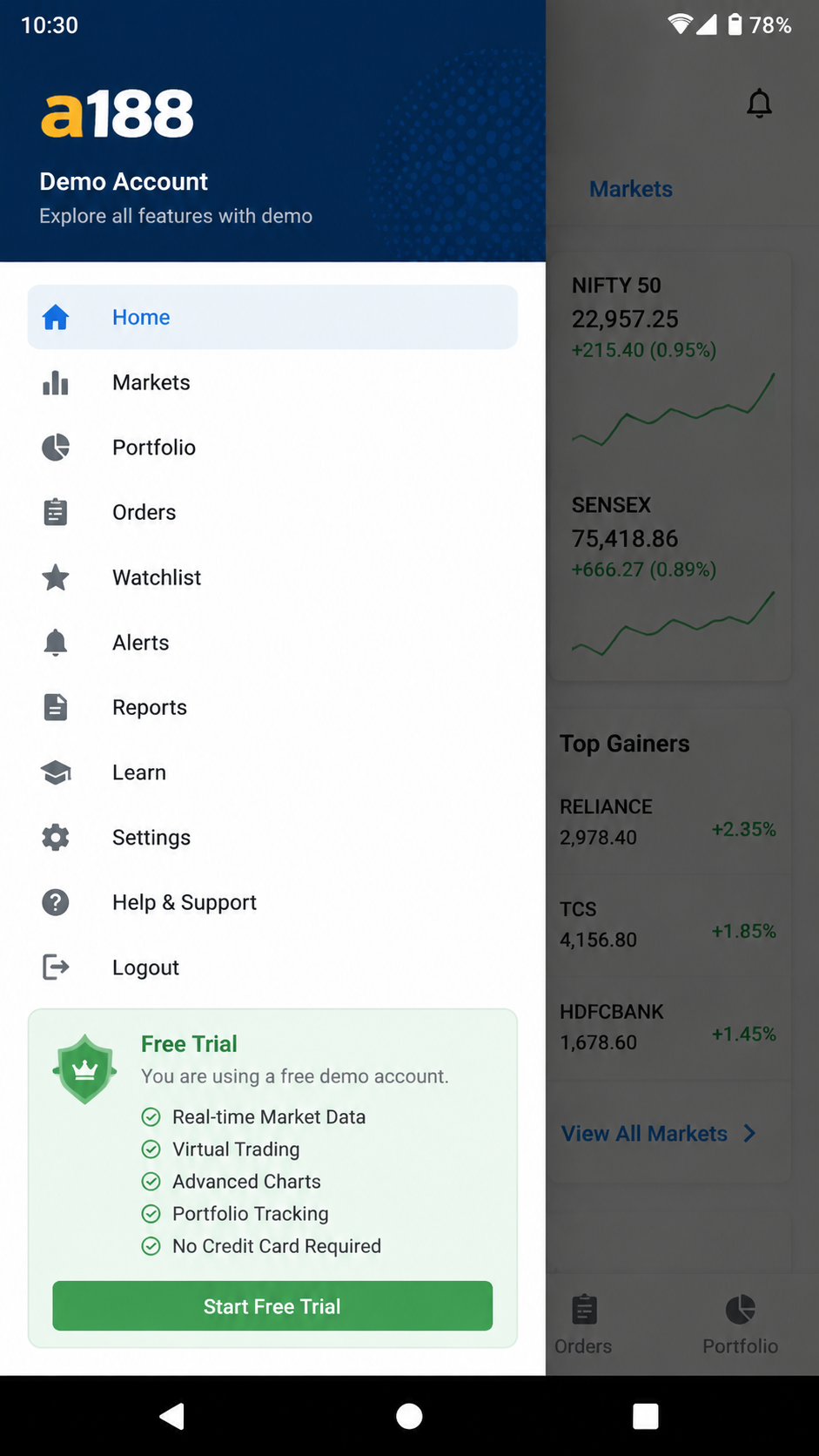 a188 screenshot