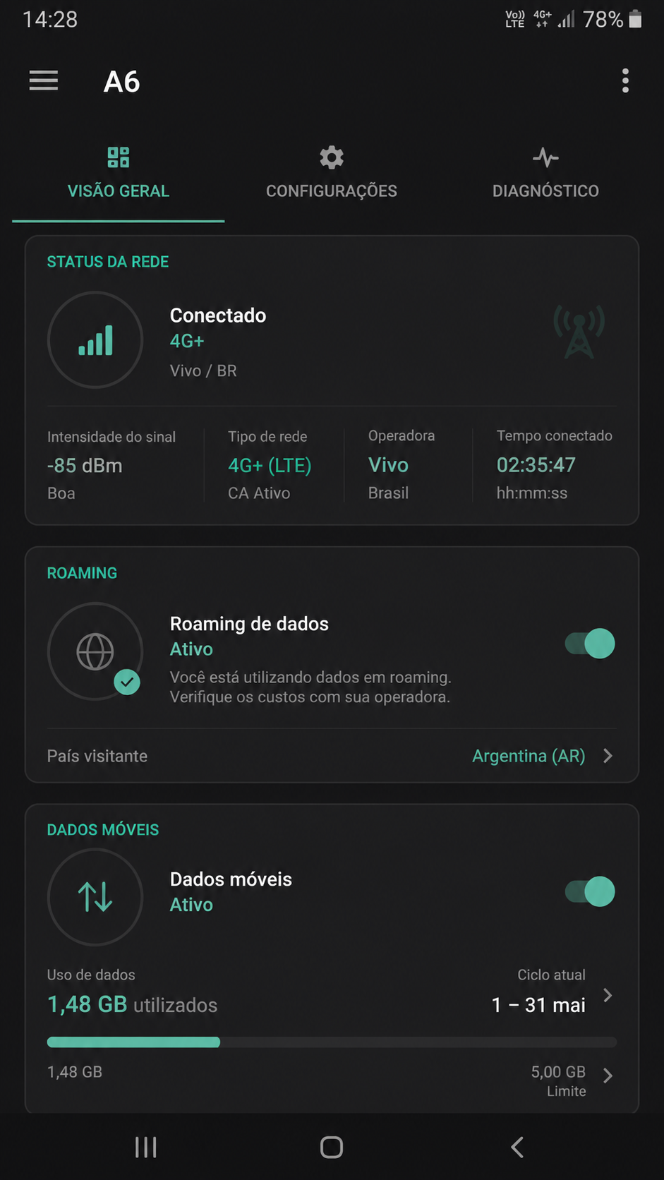a6 screenshot