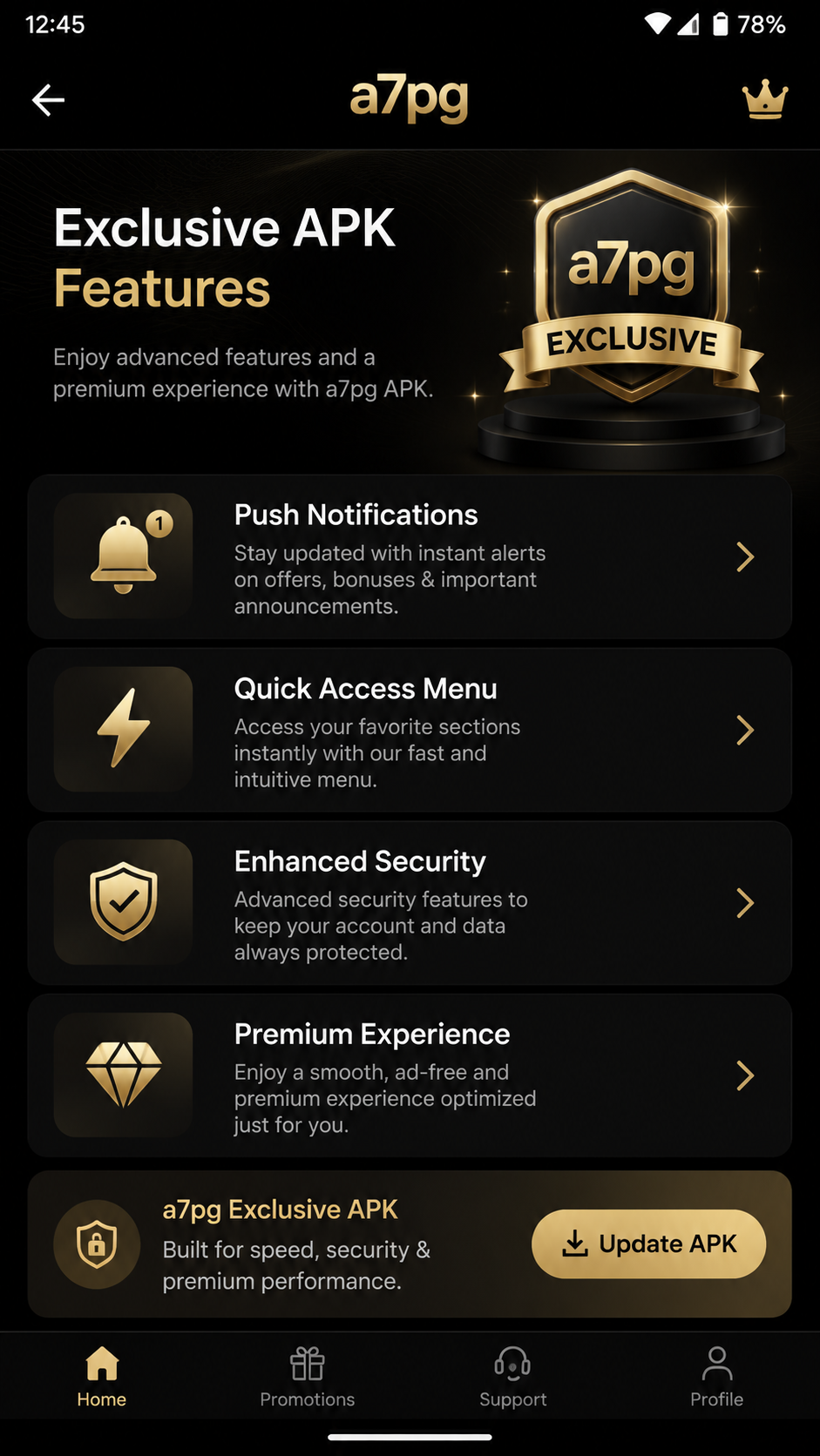 a7pg screenshot
