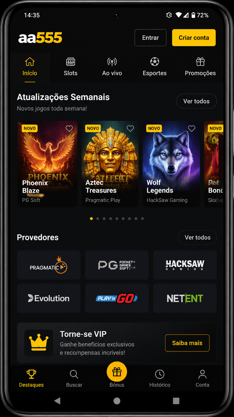aa555 screenshot