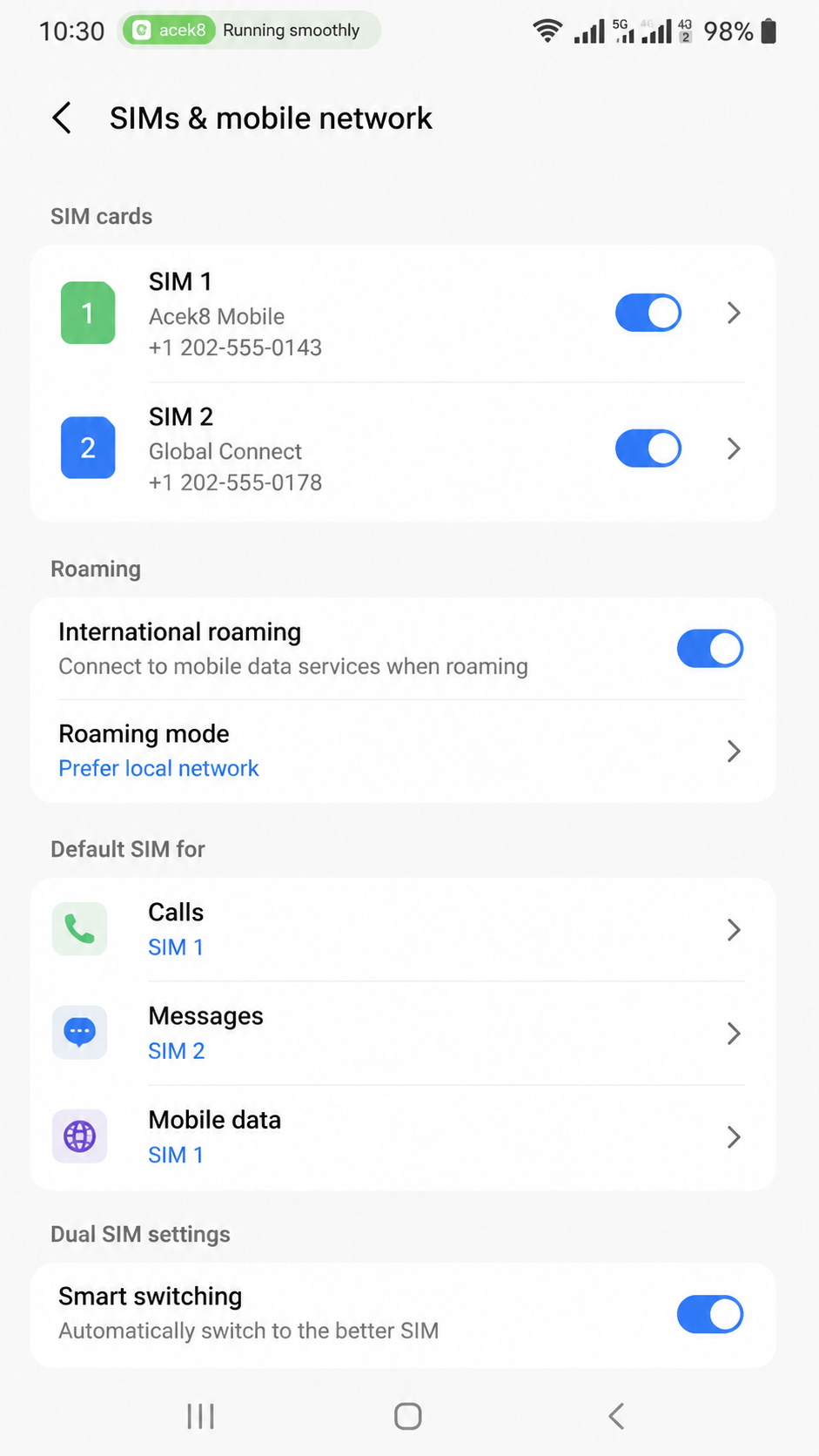 acek8 screenshot
