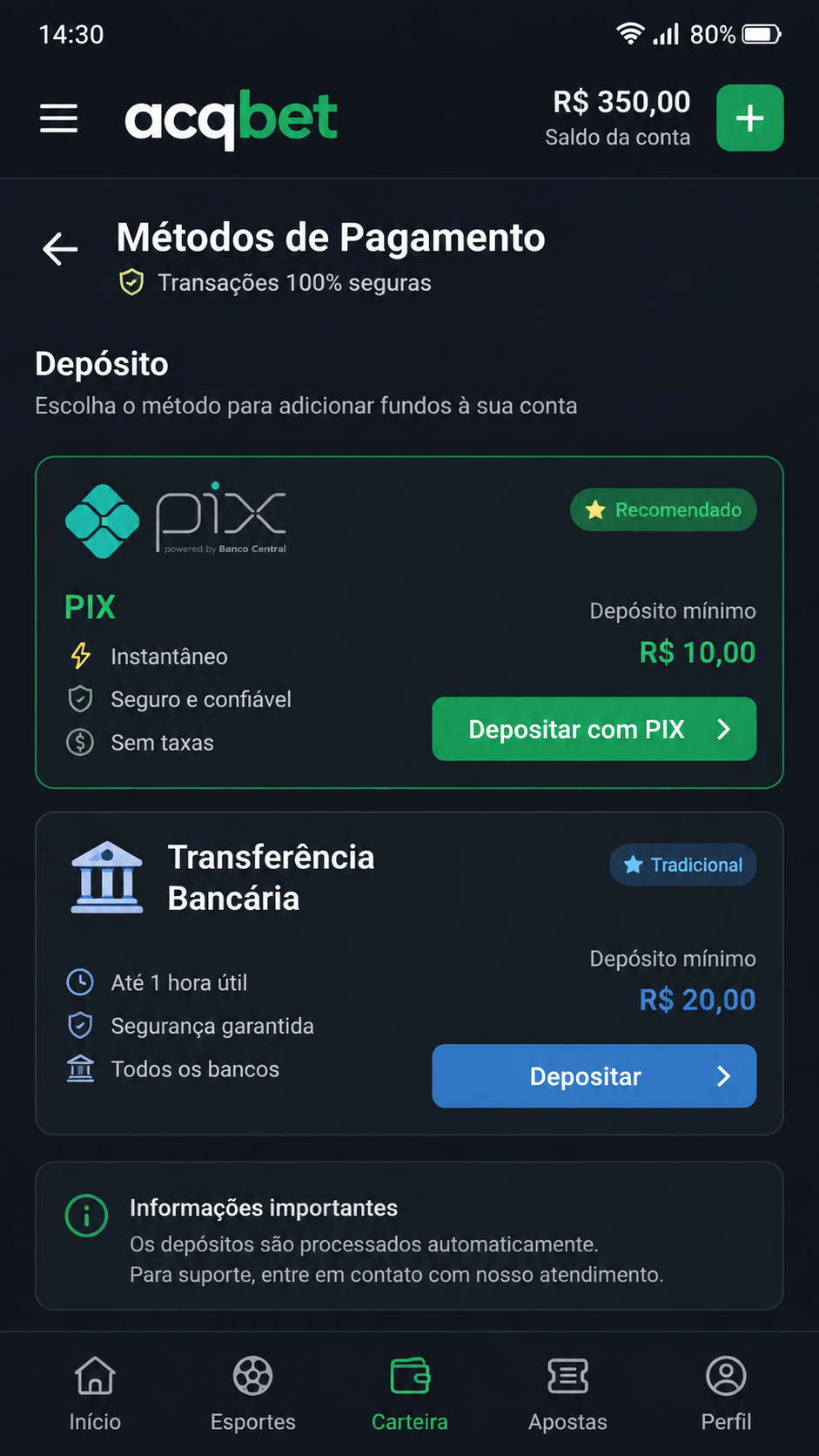 acqbet screenshot