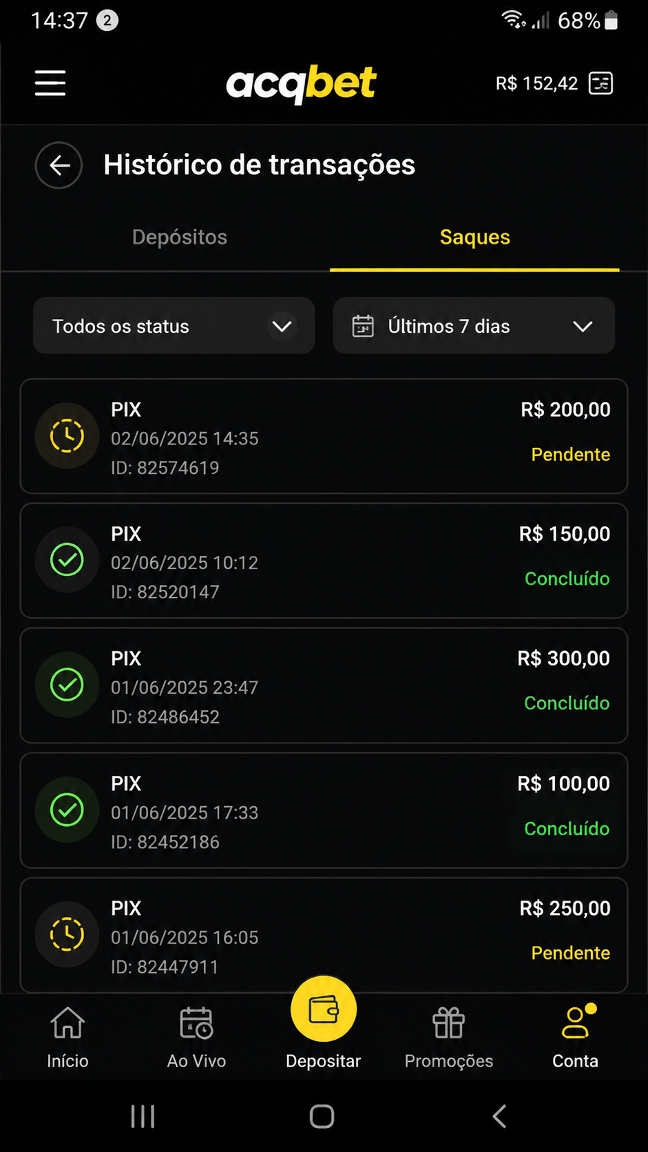 acqbet screenshot