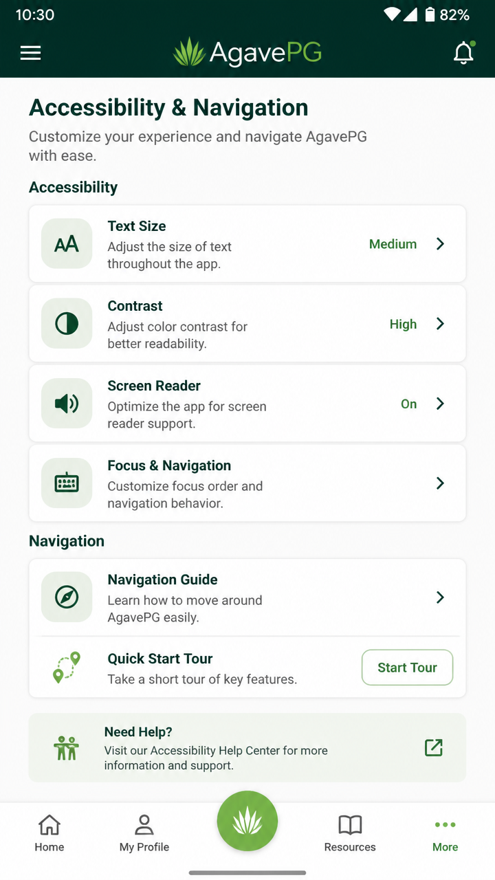 agavepg screenshot