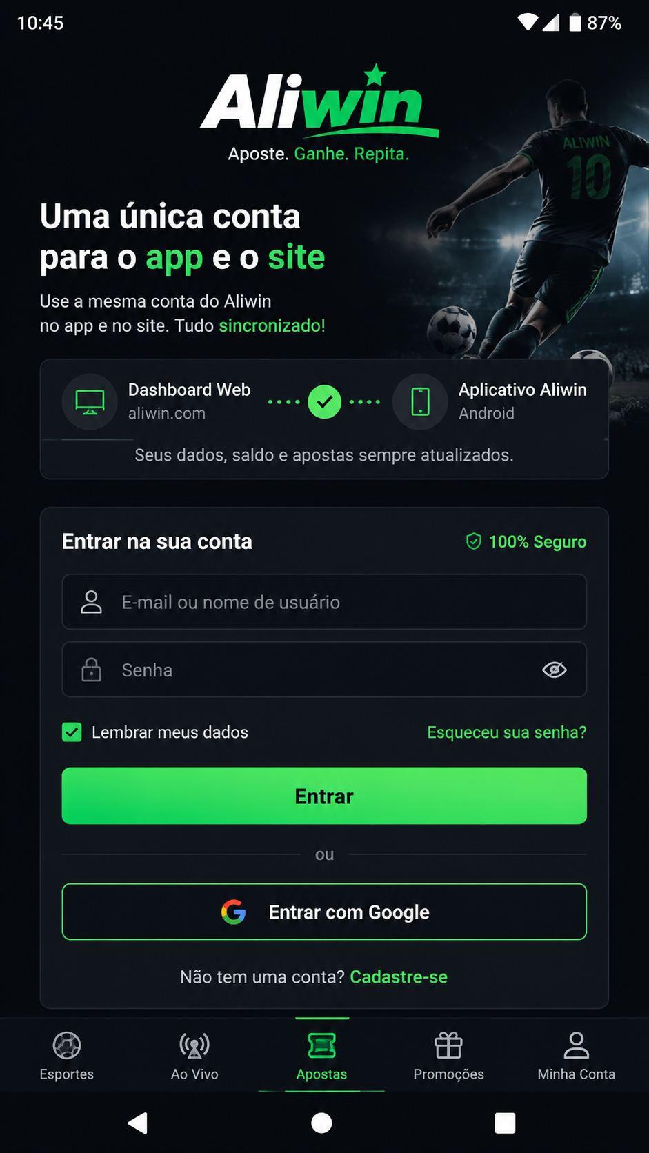 Aliwin screenshot