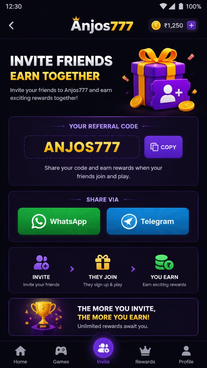 Anjos777 screenshot