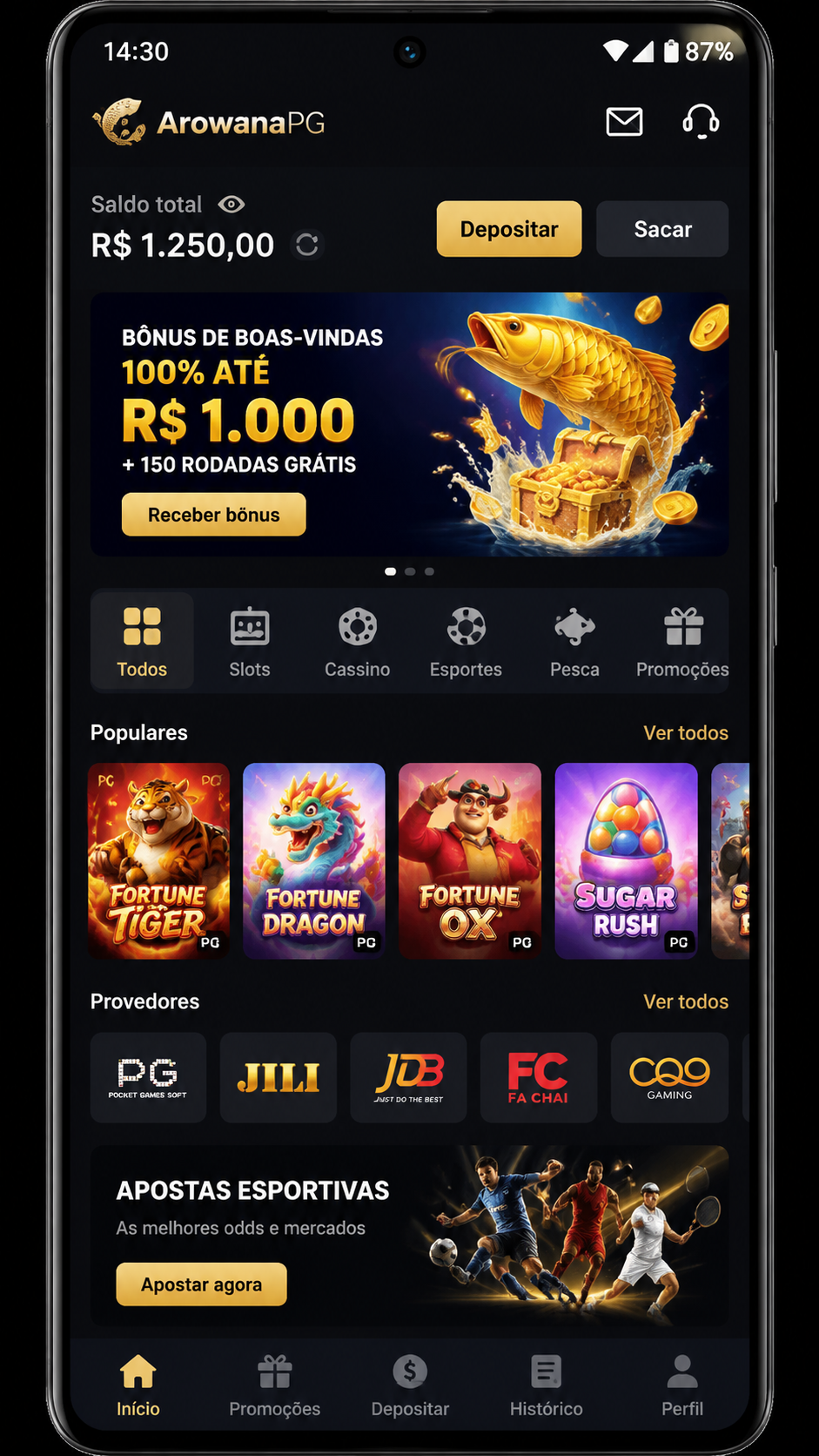 ArowanaPG screenshot