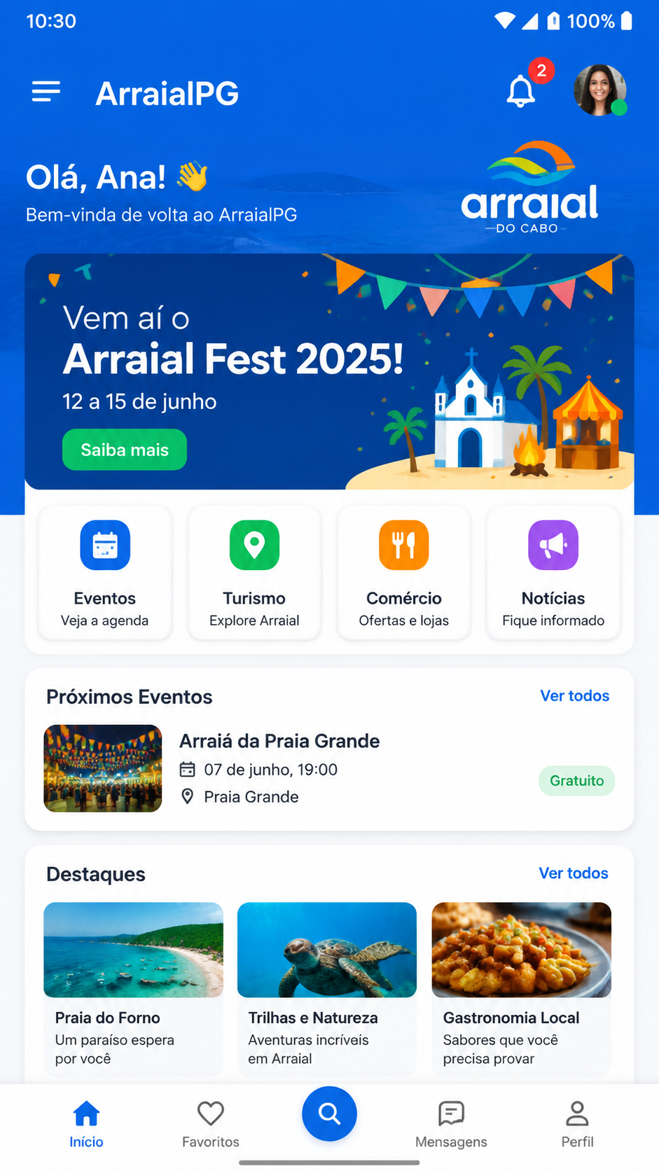 ArraialPG screenshot