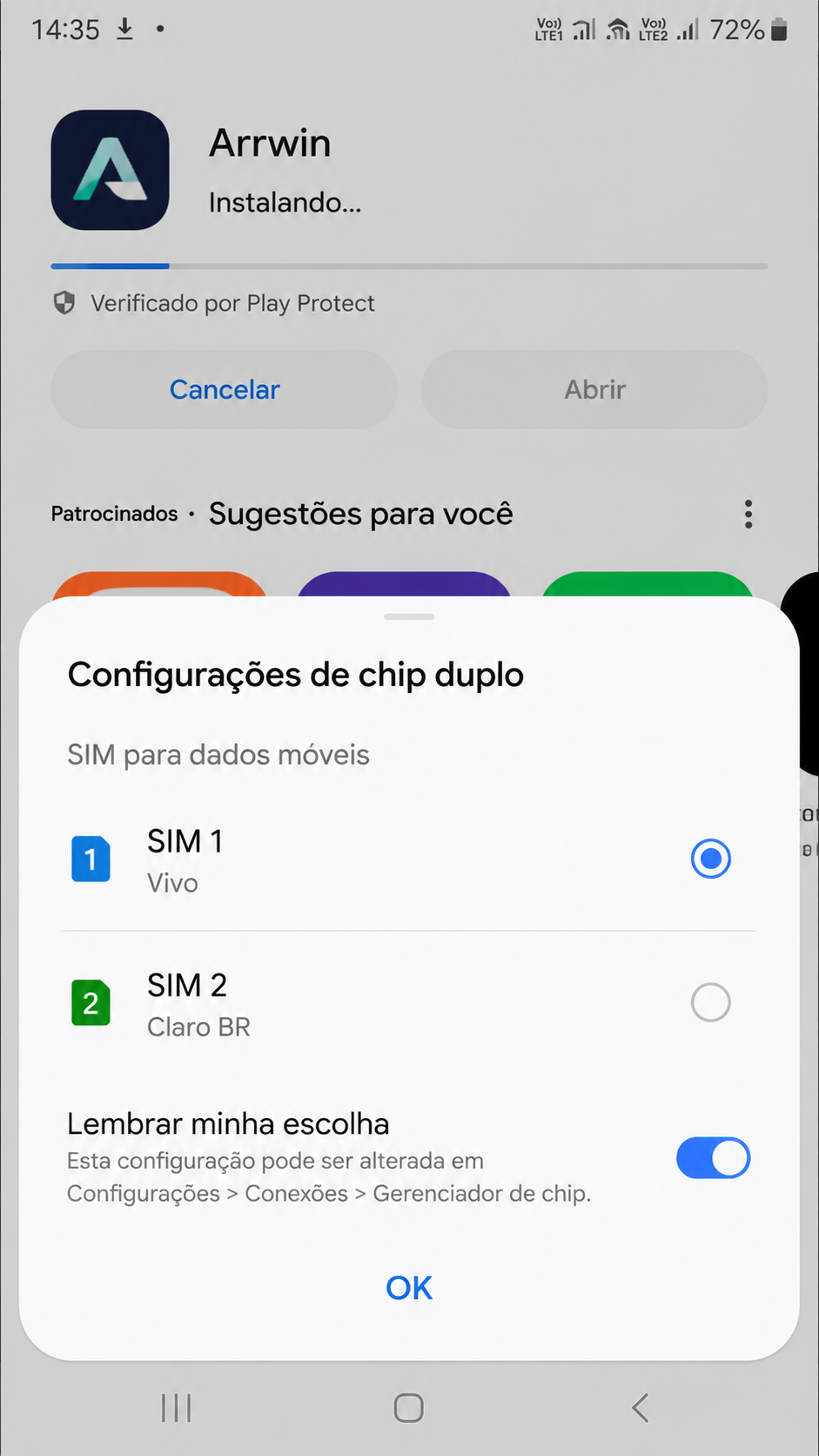 Arrwin screenshot