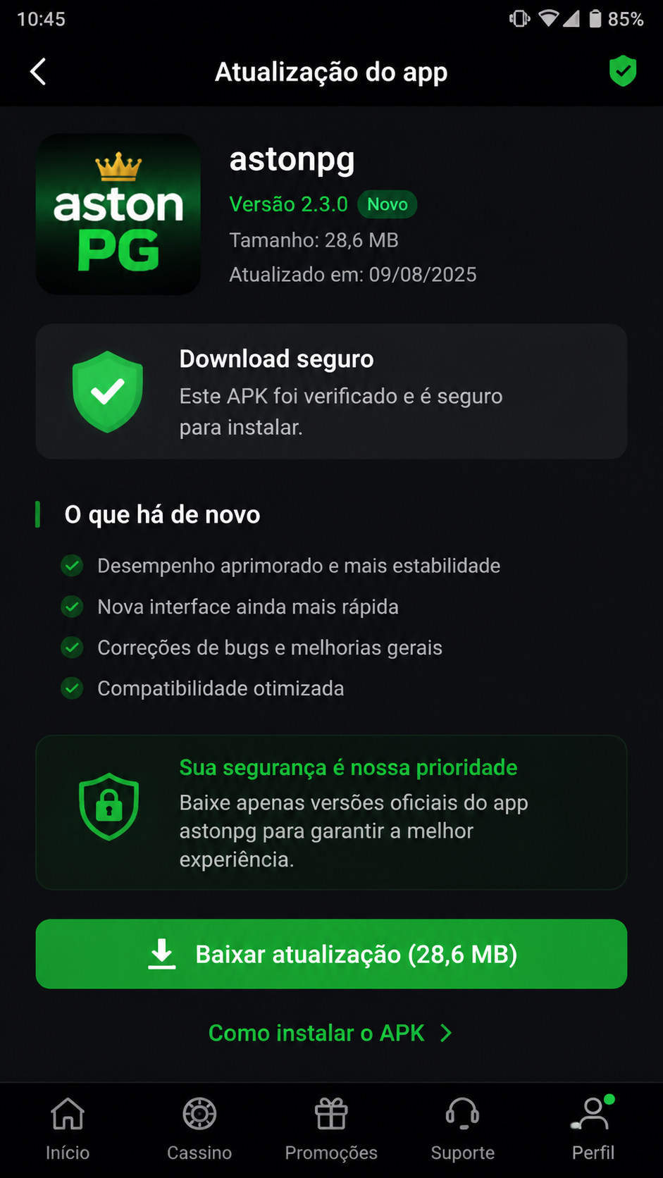 astonpg screenshot