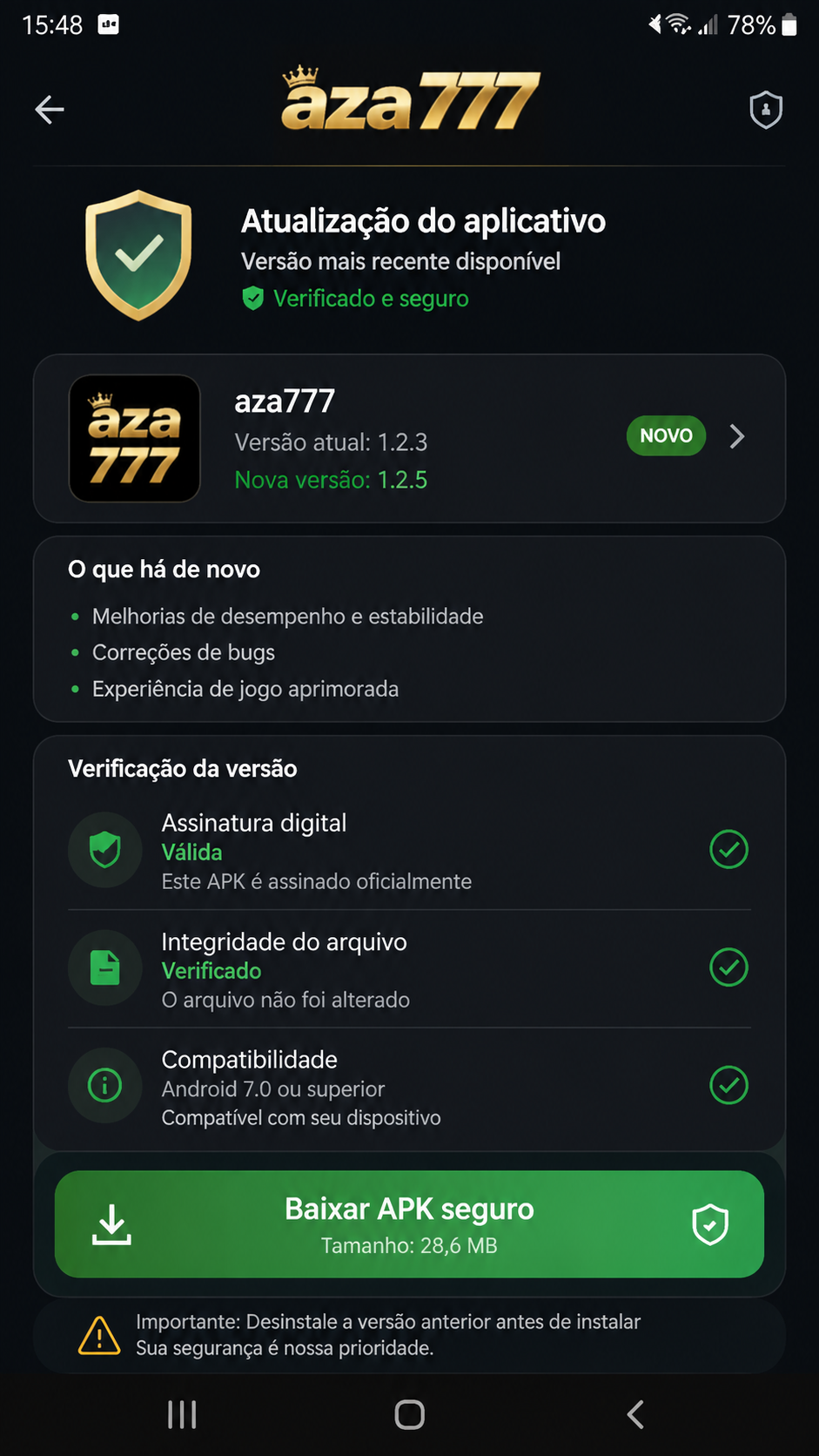 aza777 screenshot