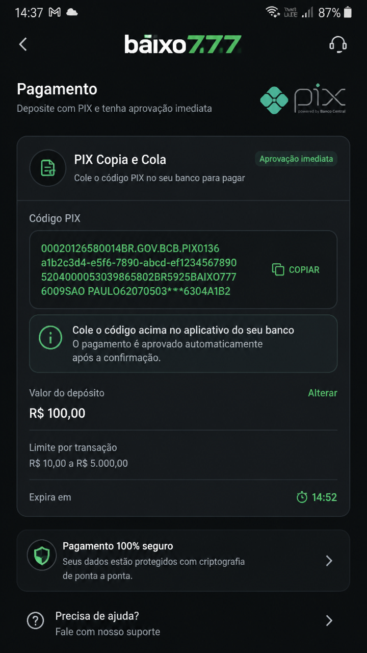 baixo777 screenshot