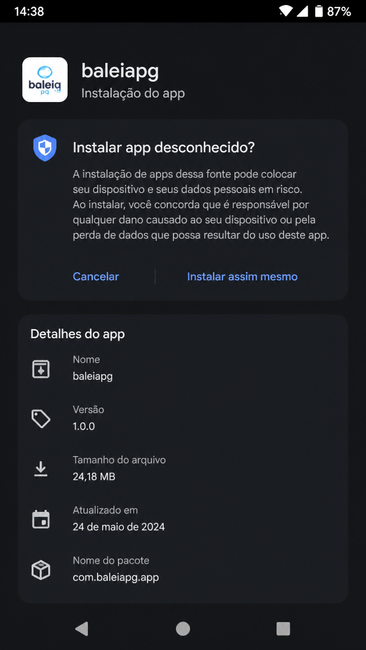baleiapg screenshot