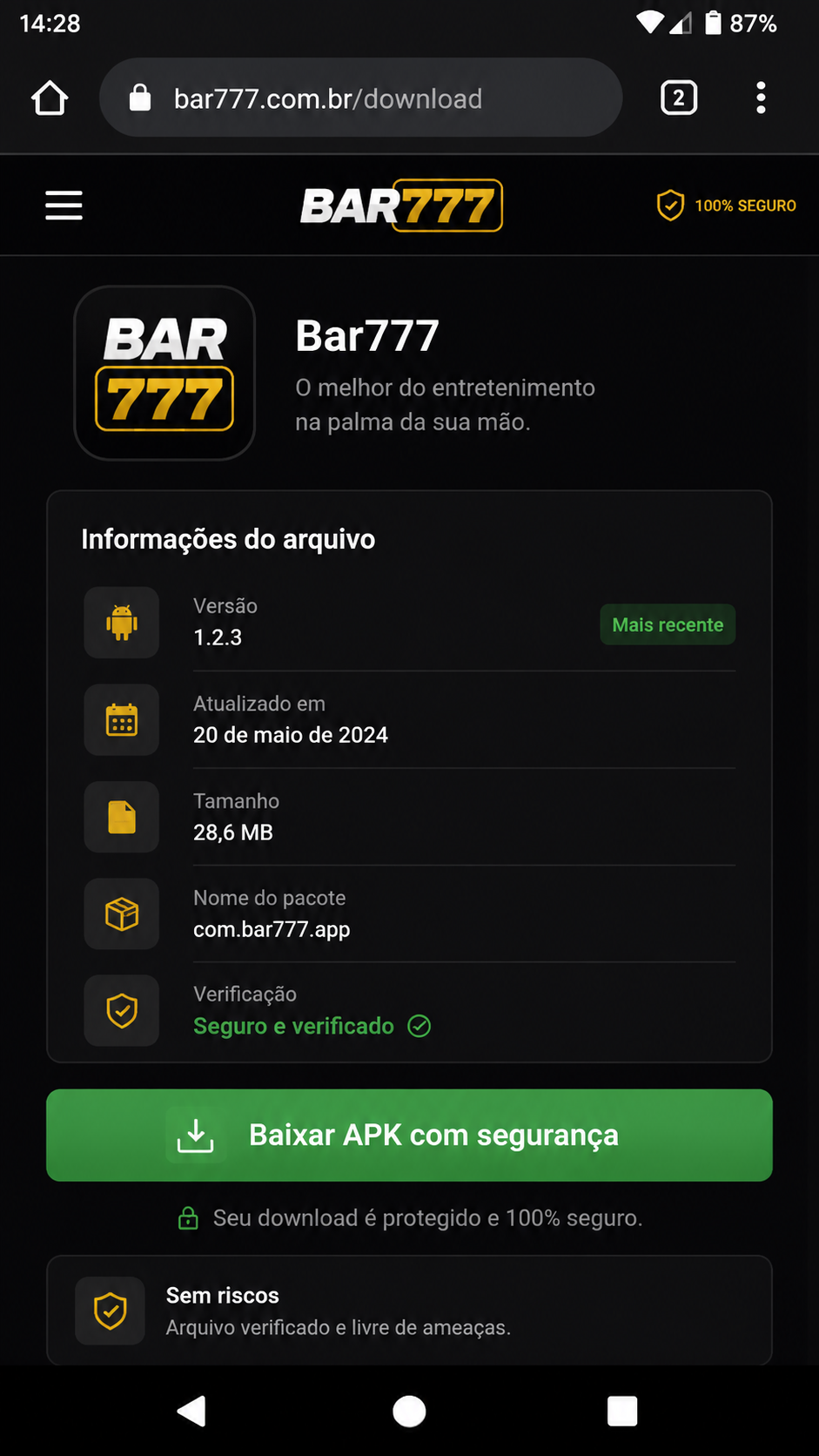 bar777 screenshot