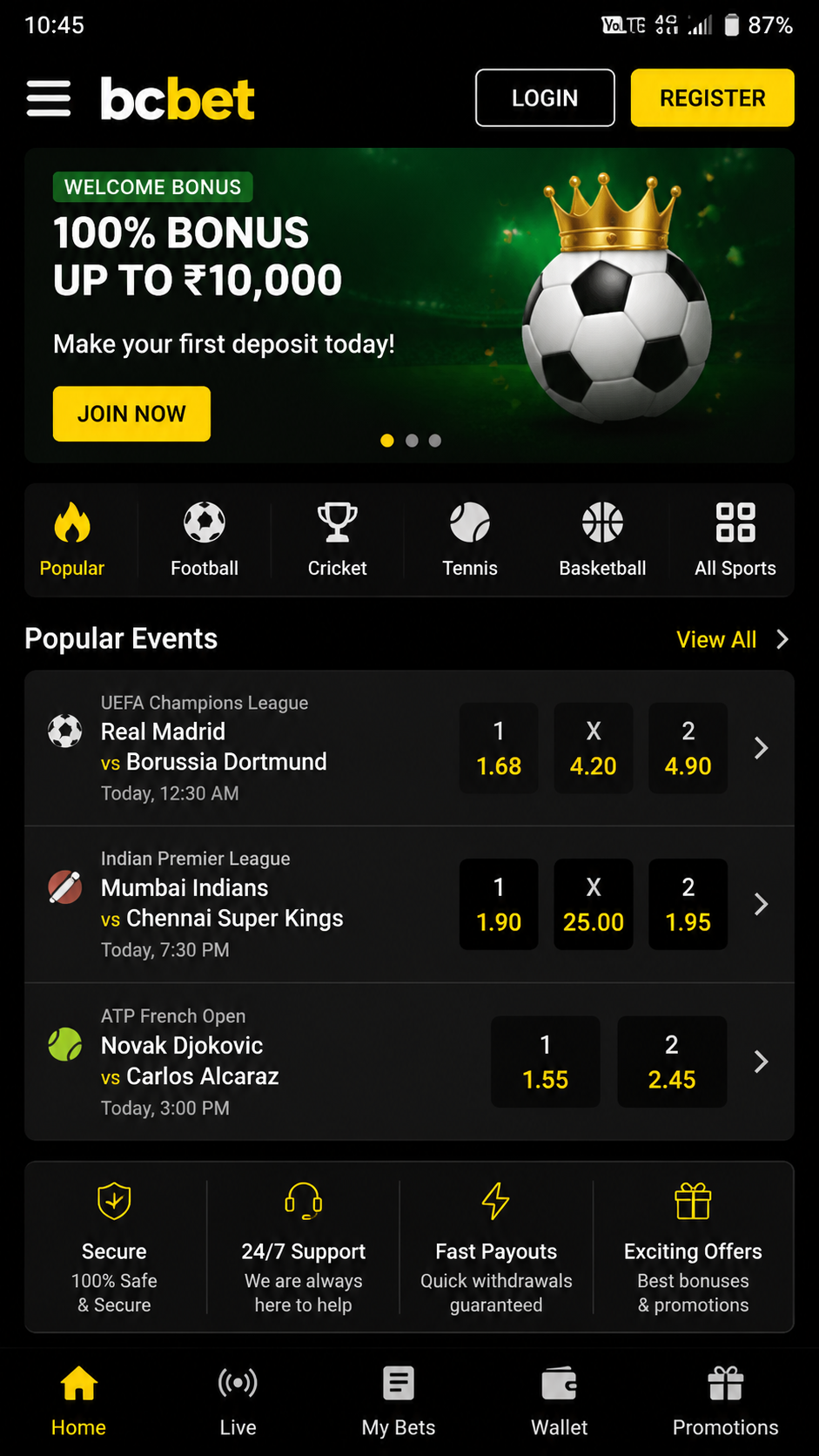 bcbet screenshot
