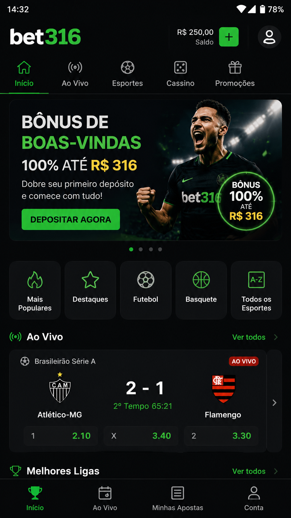 bet316 screenshot