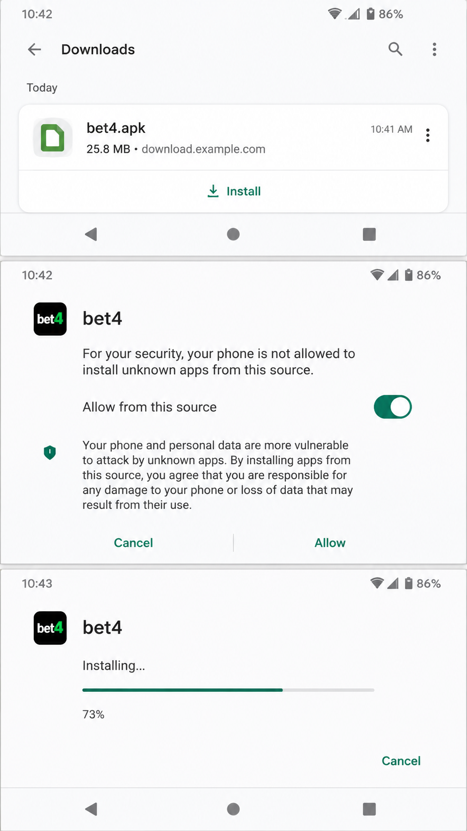 bet4 screenshot