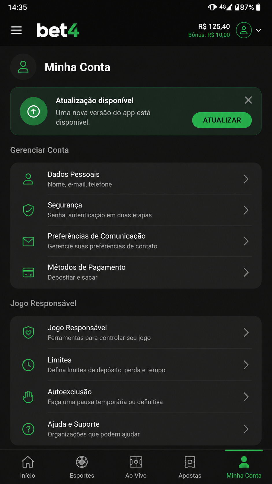 bet4 screenshot