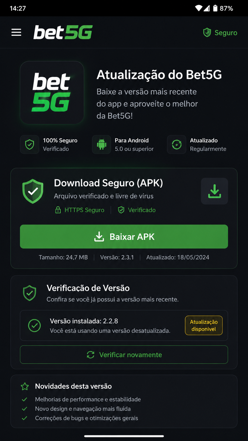 bet5g screenshot