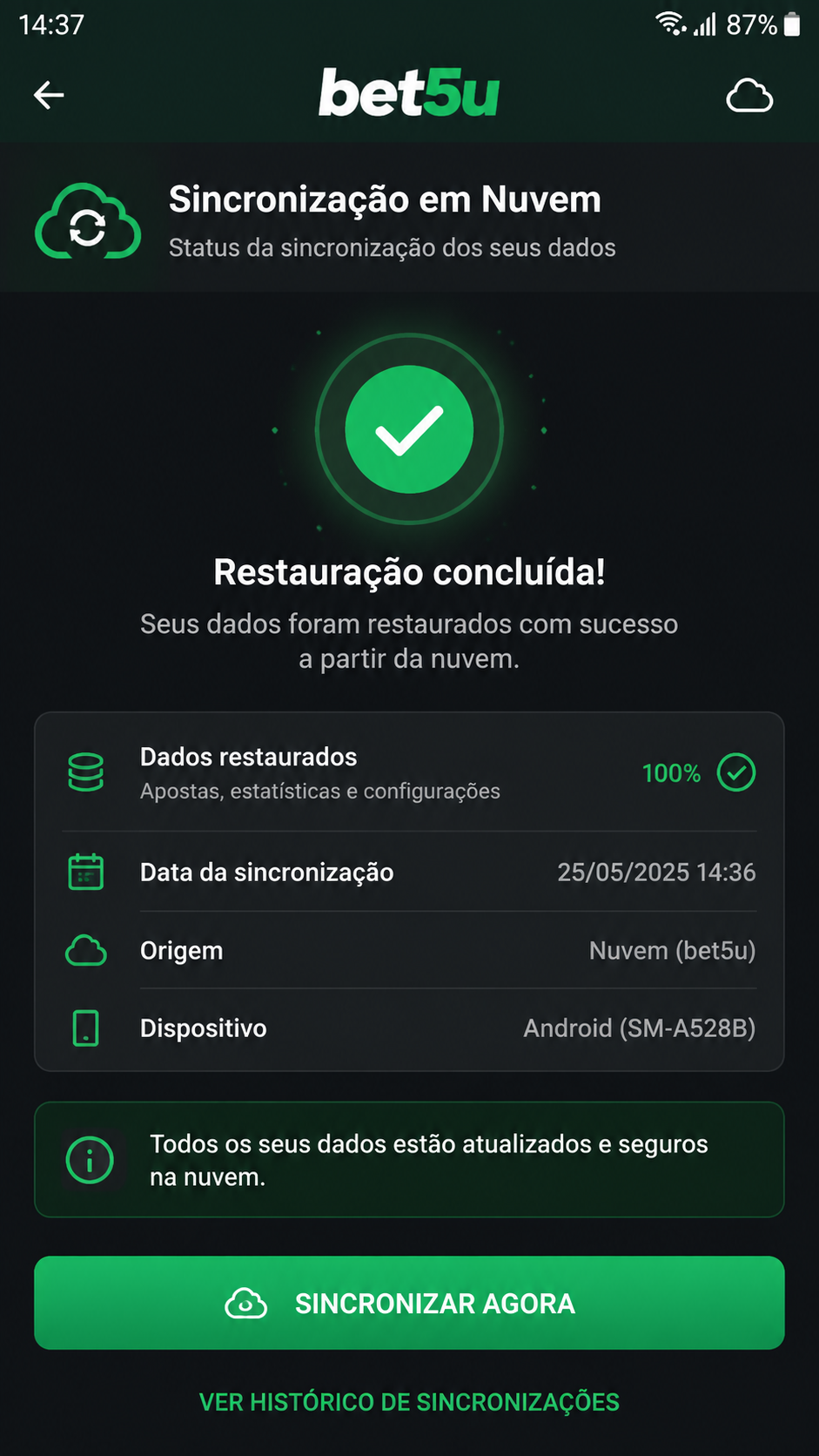 bet5u screenshot